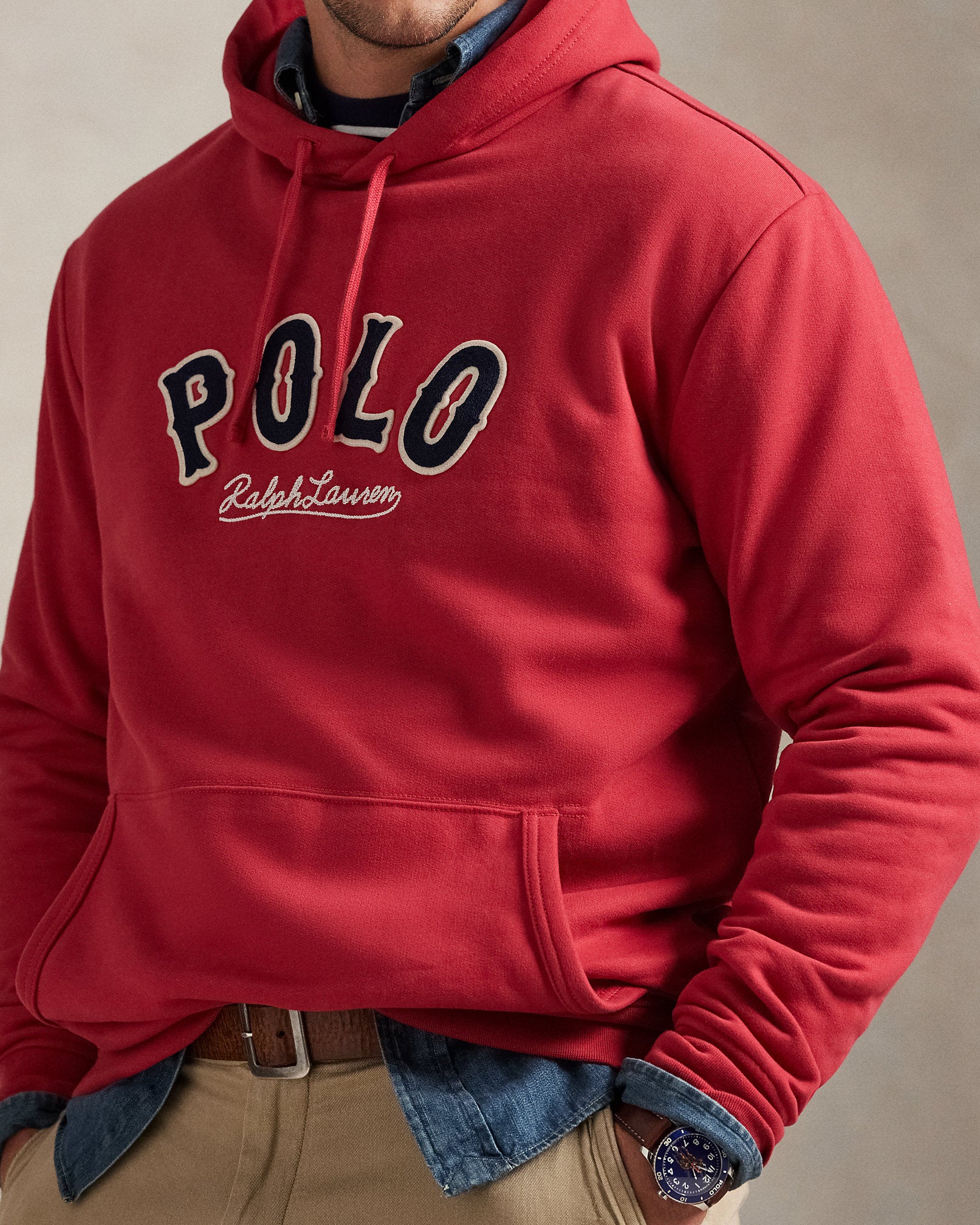 Ralph Lauren The RL Fleece WesternLogo Hoodie