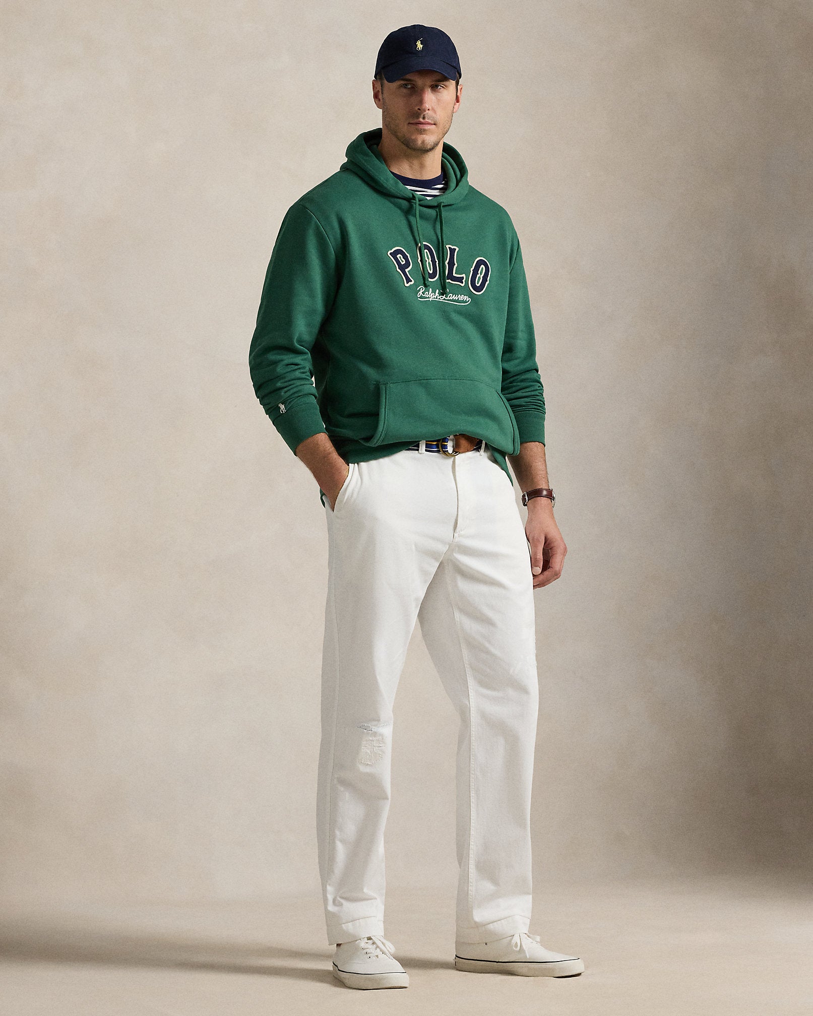 Ralph Lauren The RL Fleece WesternLogo Hoodie