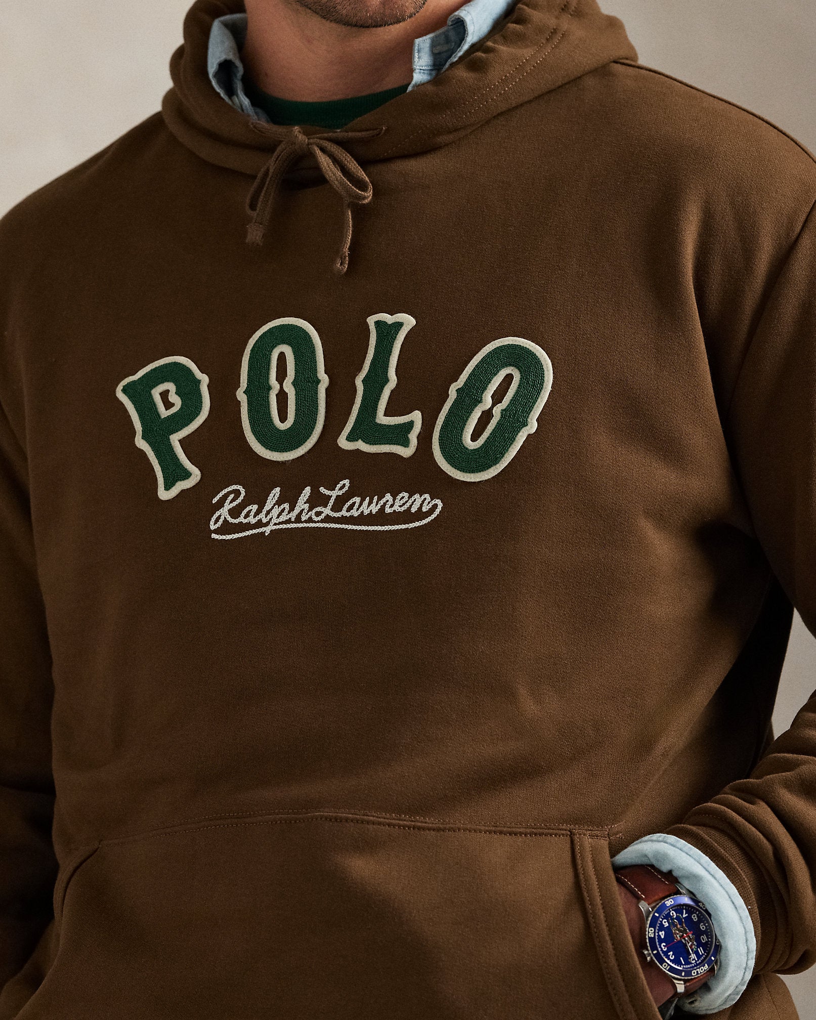 Ralph Lauren The RL Fleece WesternLogo Hoodie