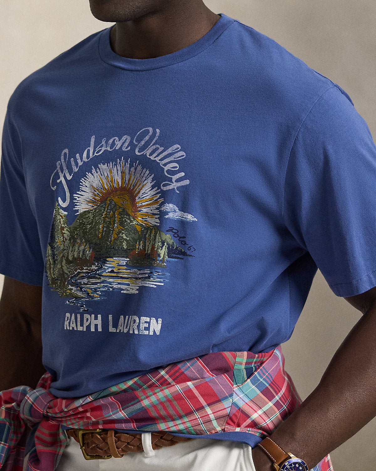 Ralph Lauren Jersey Graphic TShirt