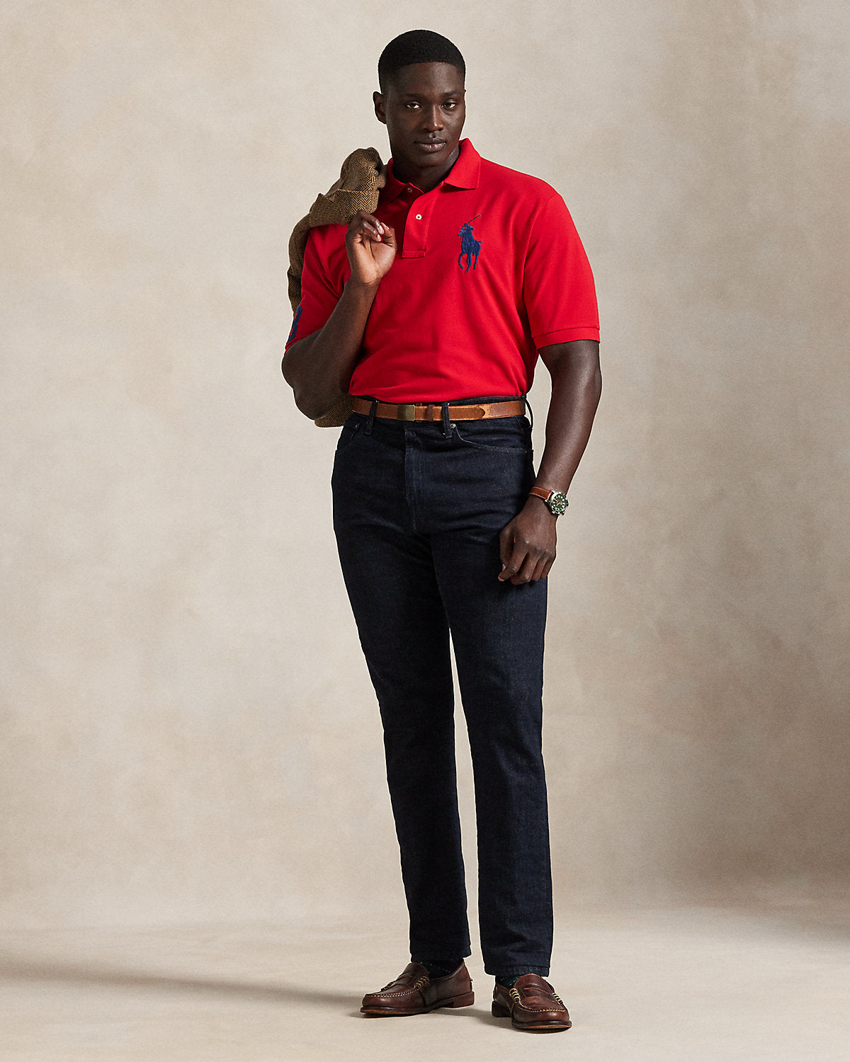Ralph Lauren Big Pony Mesh Polo Shirt