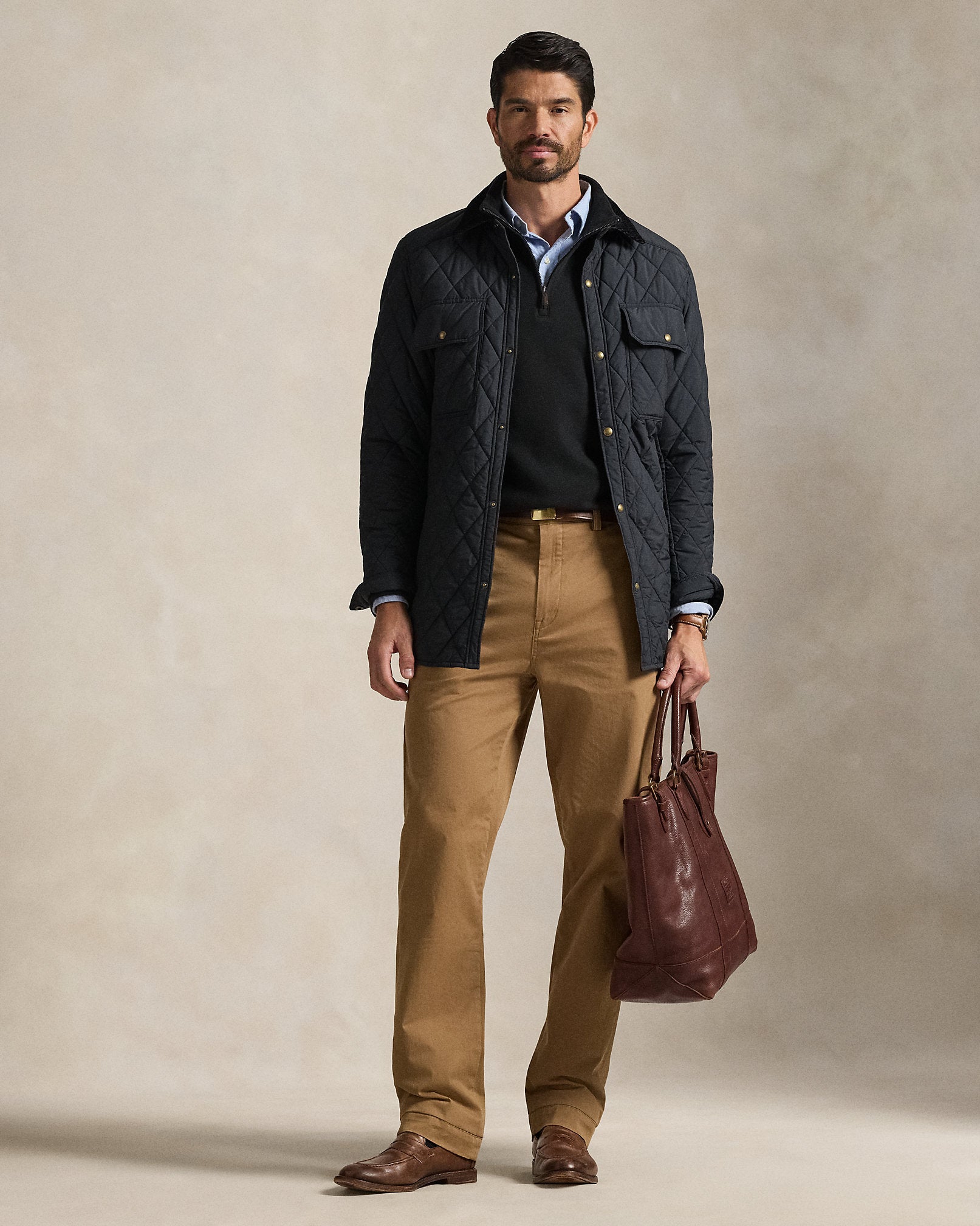 Ralph Lauren EstateRib QuarterZip Pullover