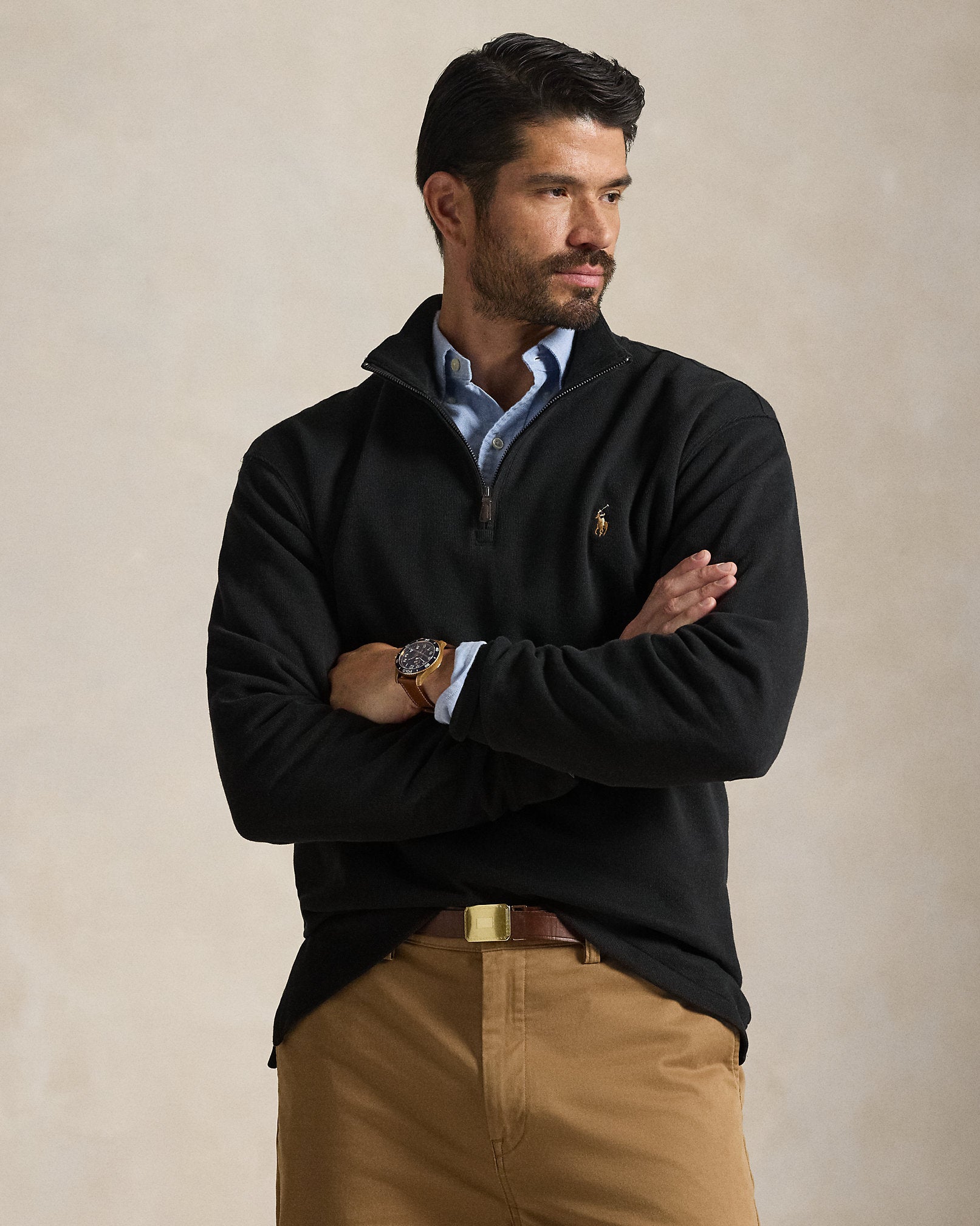 Ralph Lauren EstateRib QuarterZip Pullover
