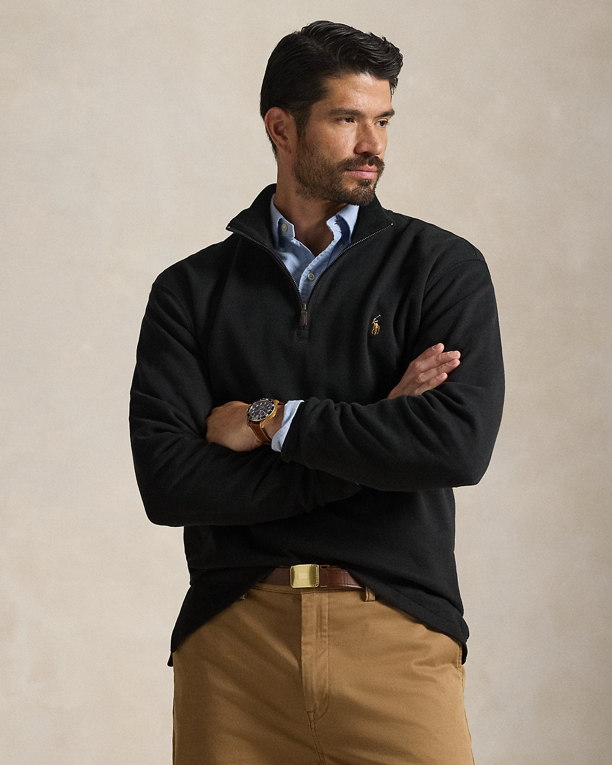 Ralph Lauren EstateRib QuarterZip Pullover