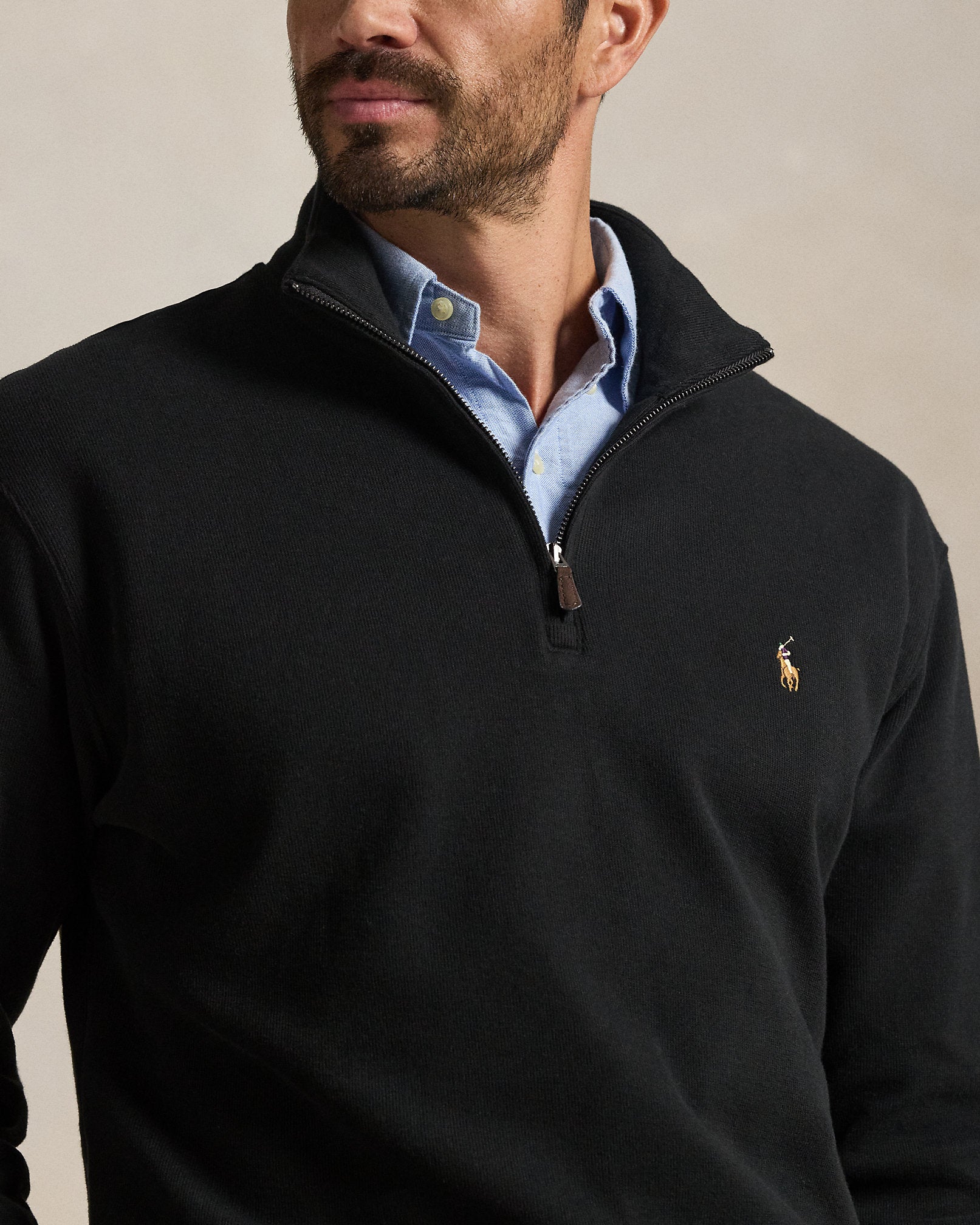 Ralph Lauren EstateRib QuarterZip Pullover