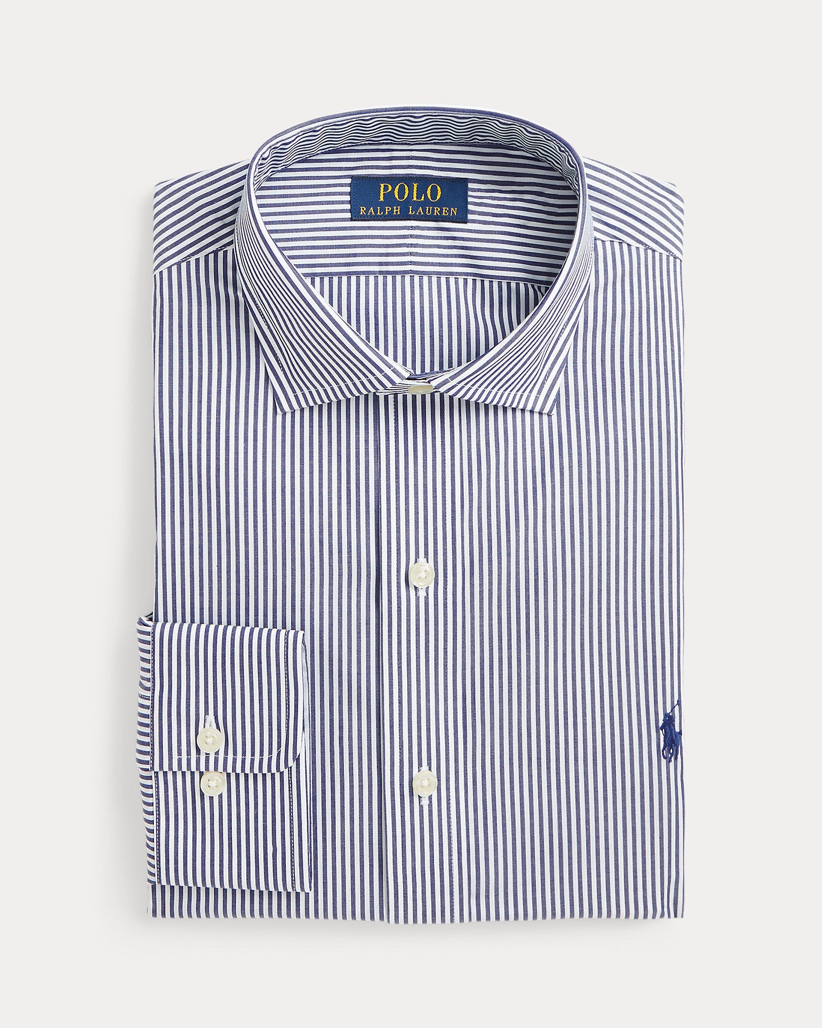 Ralph Lauren Classic Fit Striped Poplin Shirt
