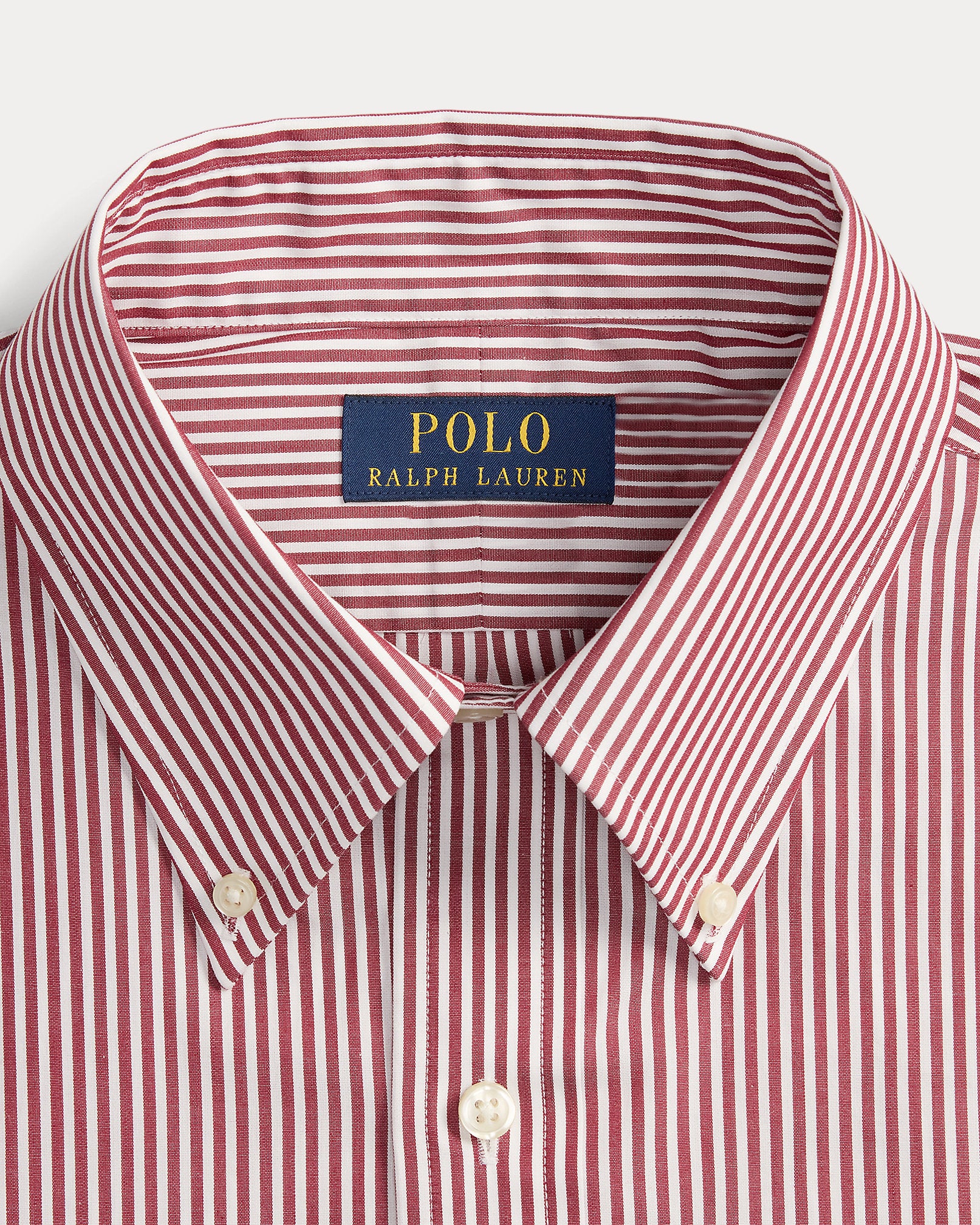 Ralph Lauren Custom Fit Striped Poplin Shirt