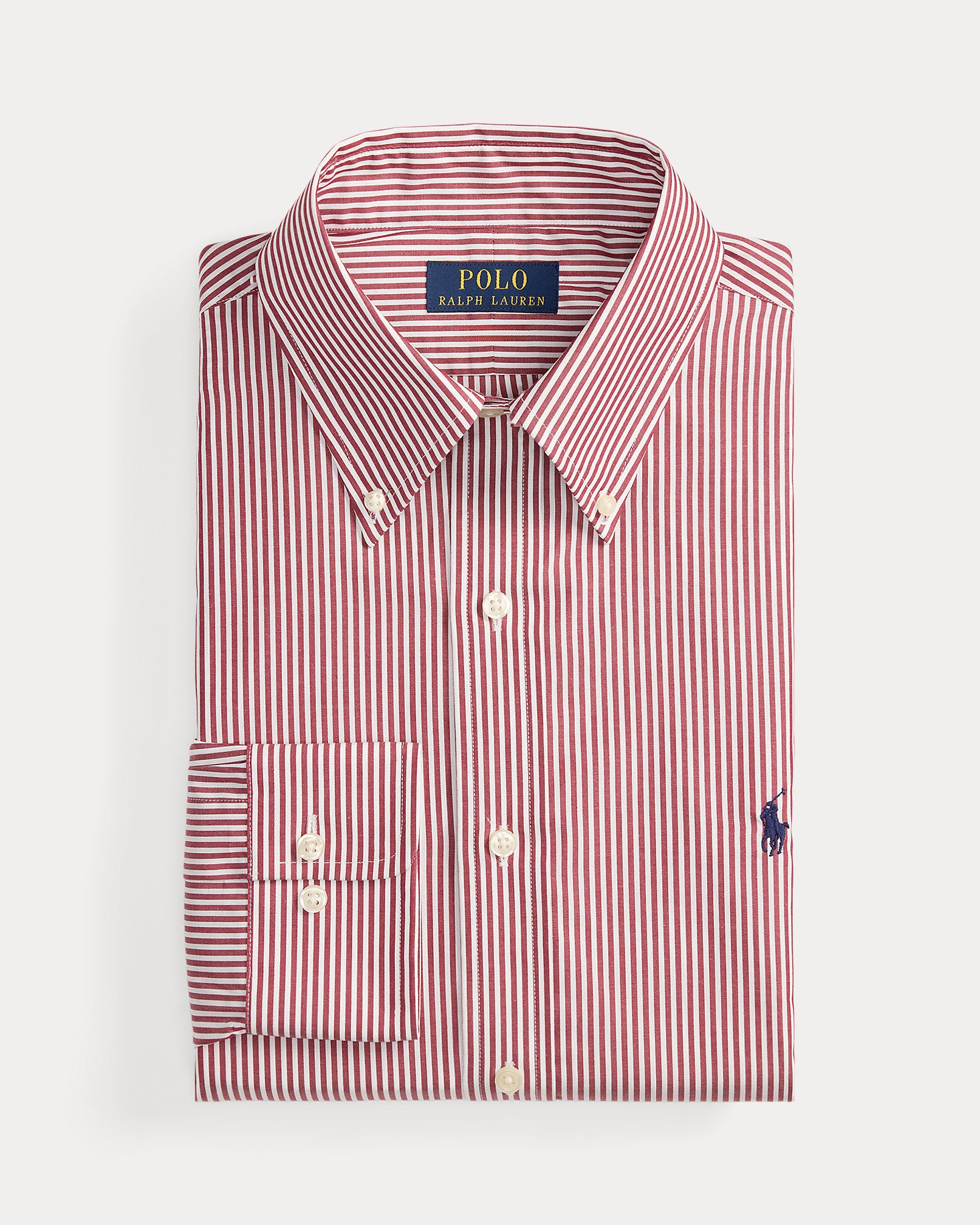 Ralph Lauren Custom Fit Striped Poplin Shirt