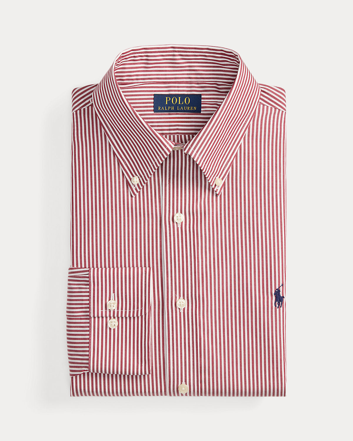 Ralph Lauren Custom Fit Striped Poplin Shirt