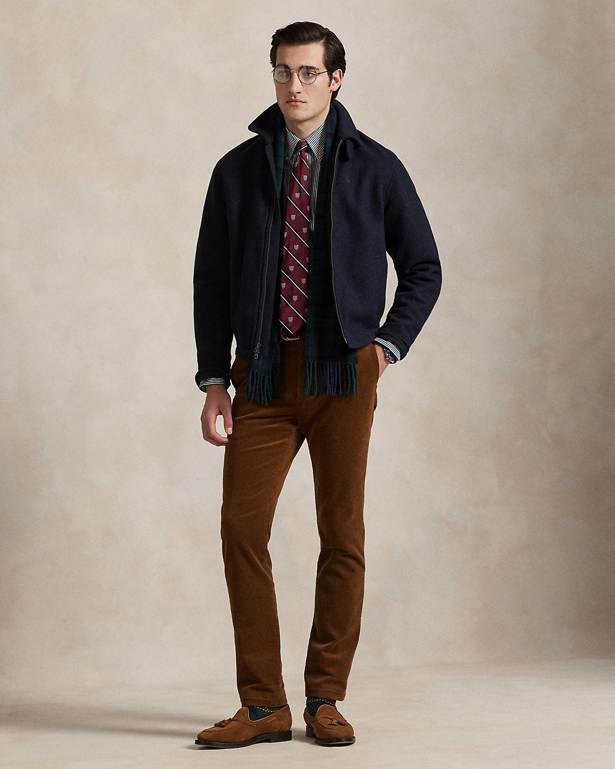 Ralph Lauren Custom Fit Striped Poplin Shirt