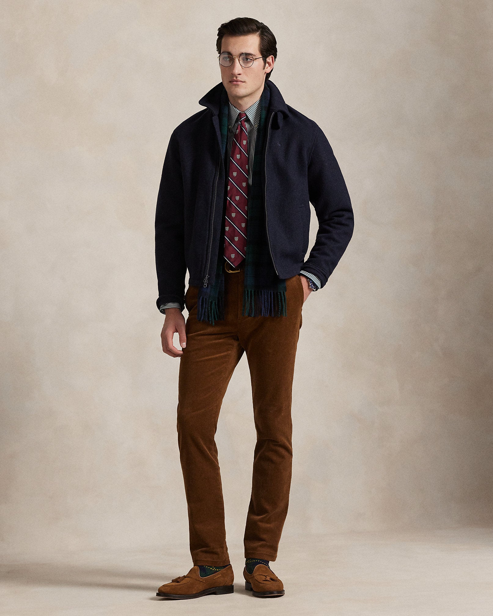 Ralph Lauren Custom Fit Striped Poplin Shirt