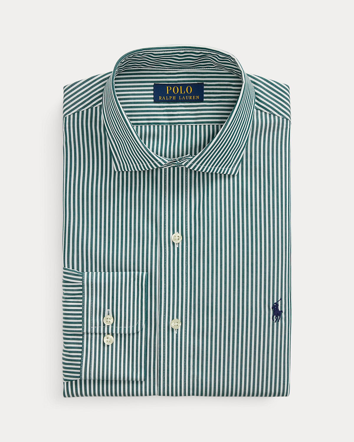 Ralph Lauren Custom Fit Striped Poplin Shirt