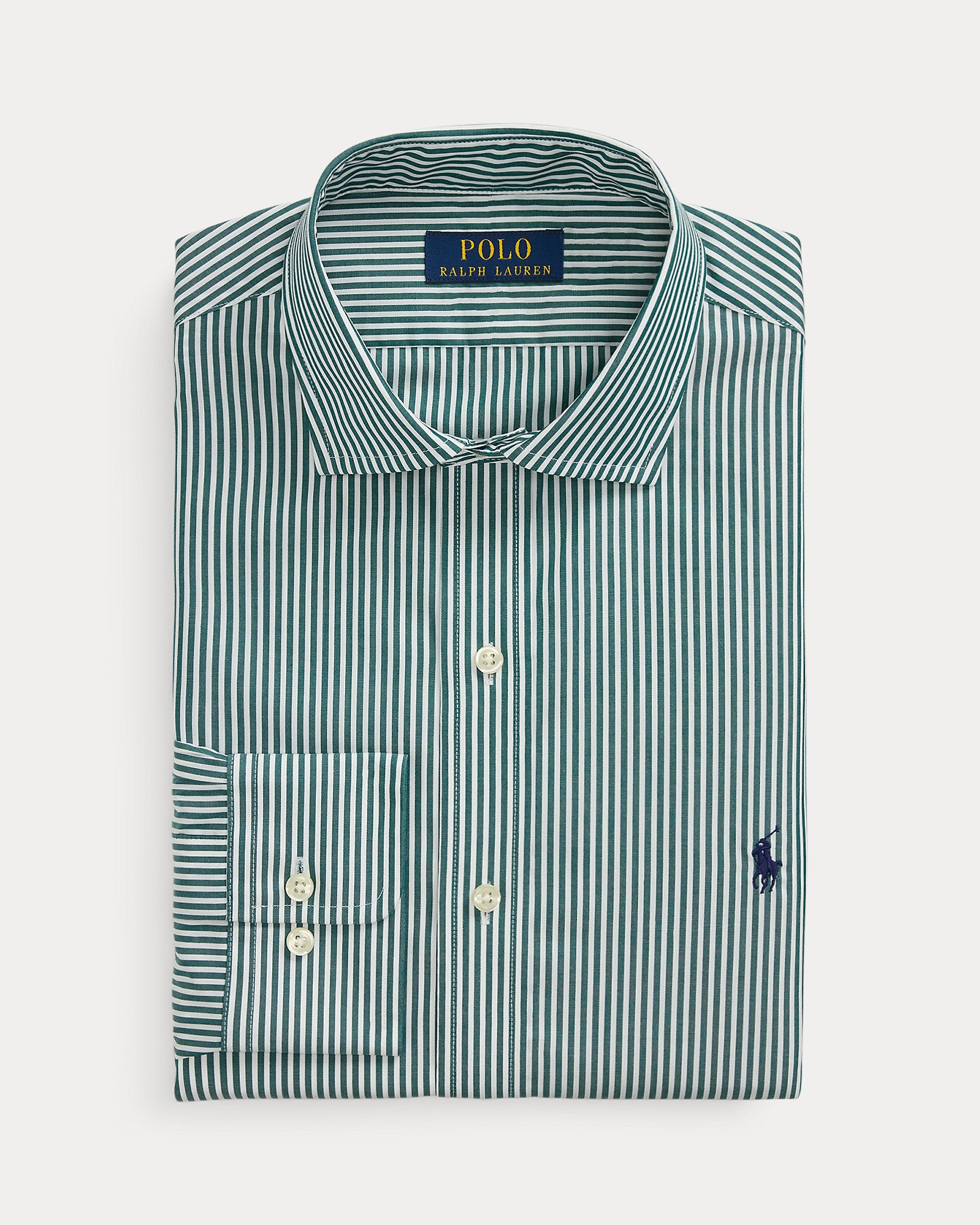 Ralph Lauren Custom Fit Striped Poplin Shirt