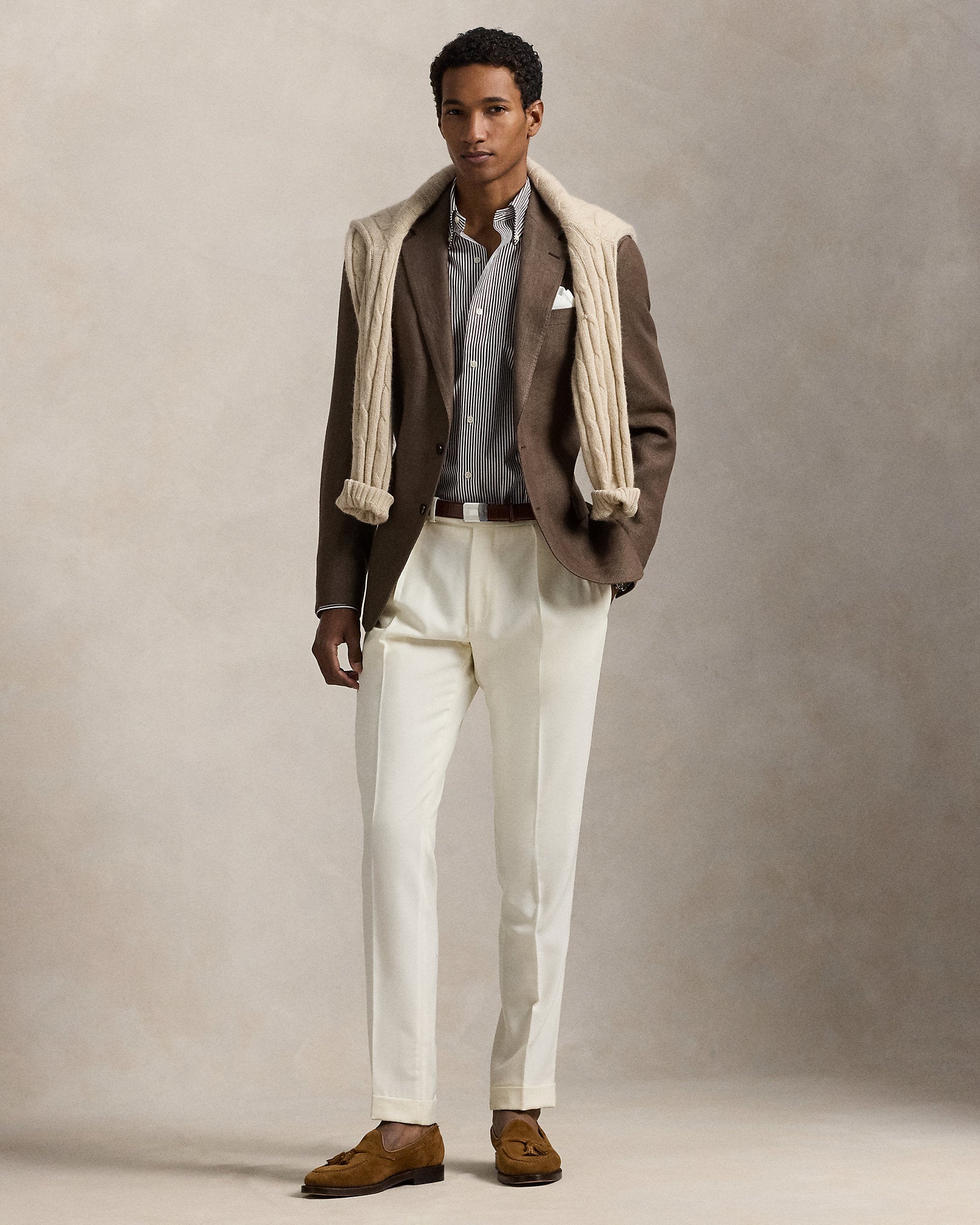 Ralph Lauren Custom Fit Striped Poplin Shirt