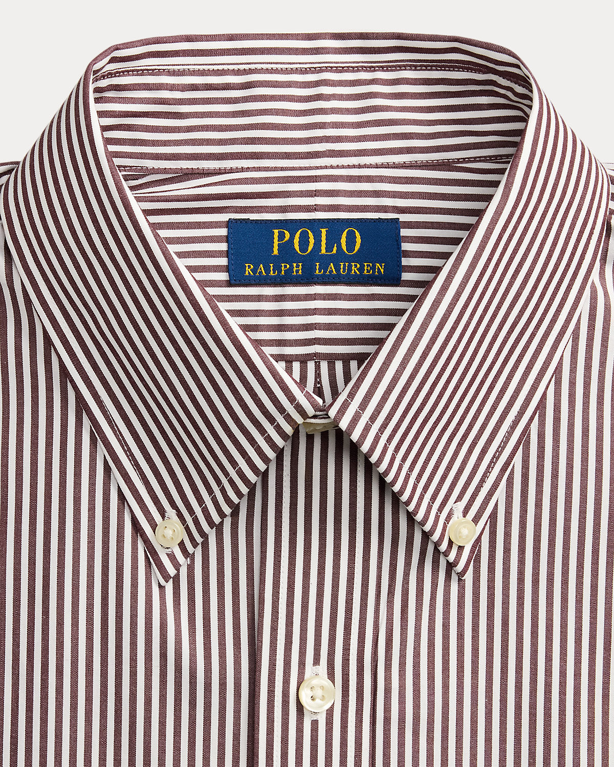 Ralph Lauren Custom Fit Striped Poplin Shirt