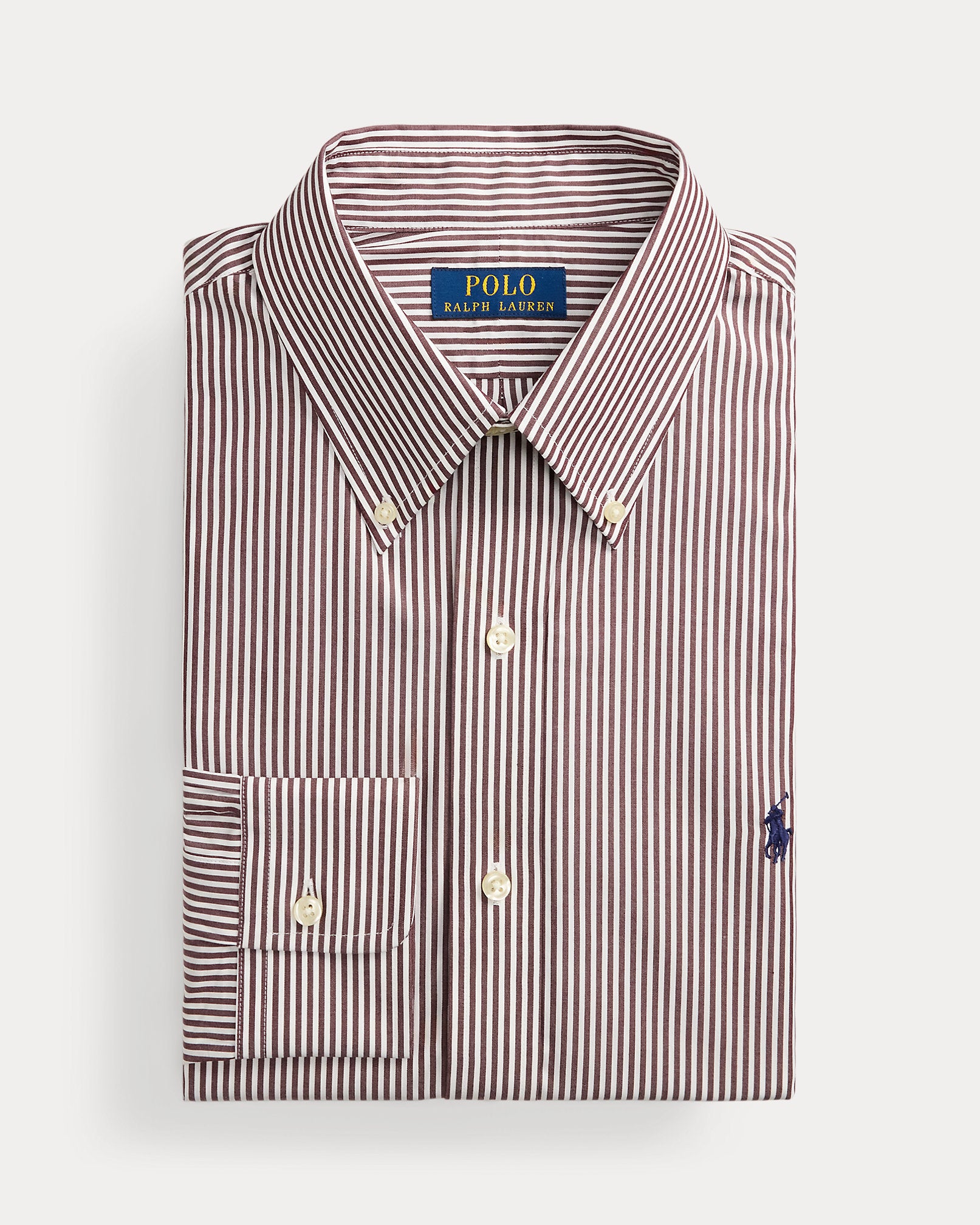 Ralph Lauren Custom Fit Striped Poplin Shirt