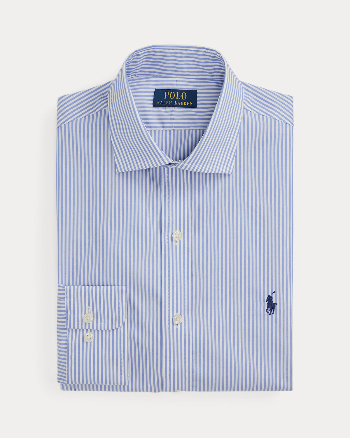 Ralph Lauren Slim Fit Striped Poplin Shirt