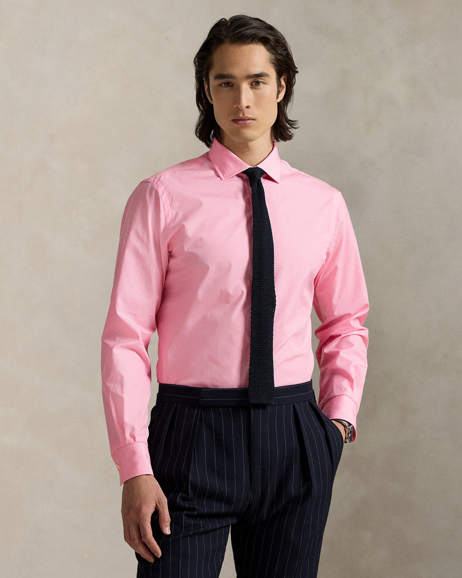 Ralph Lauren Custom Fit Plaid Poplin Shirt