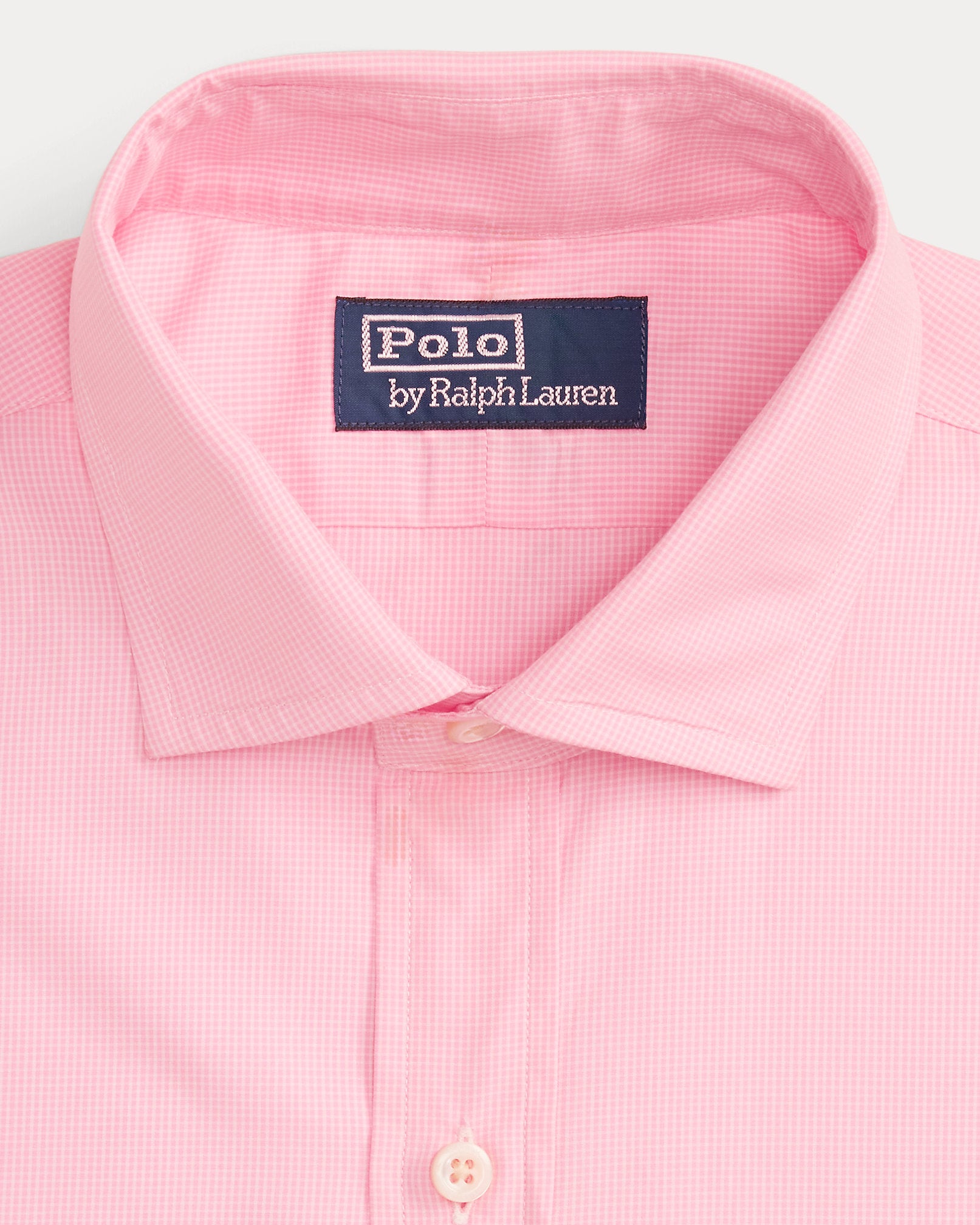 Ralph Lauren Custom Fit Plaid Poplin Shirt