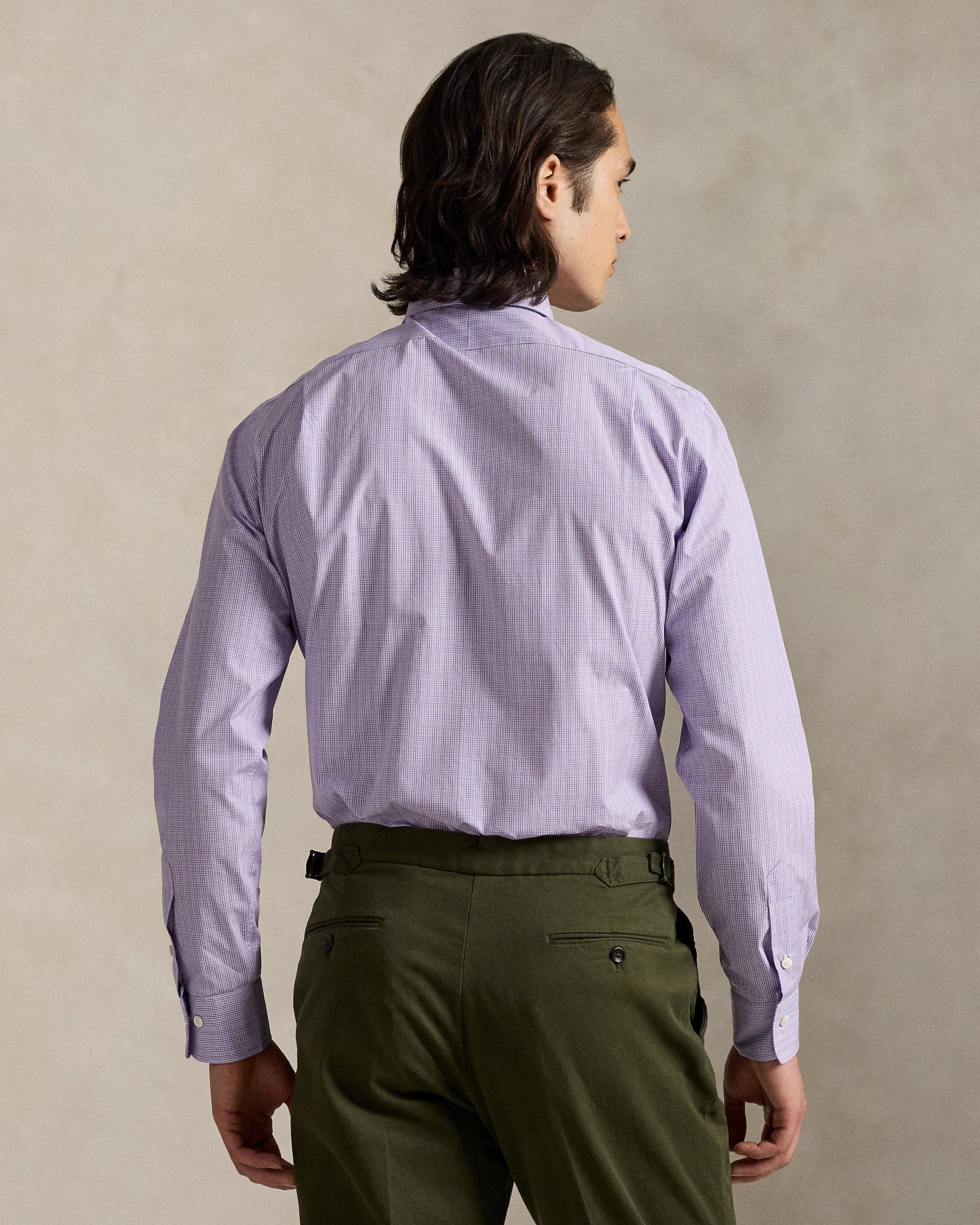 Ralph Lauren Custom Fit Plaid Poplin Shirt