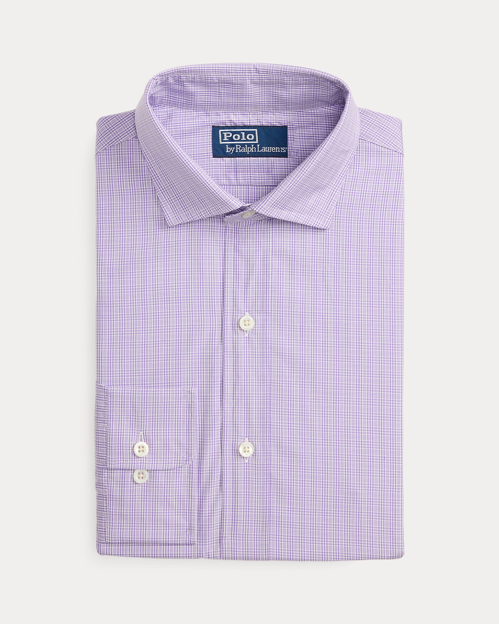 Ralph Lauren Custom Fit Plaid Poplin Shirt
