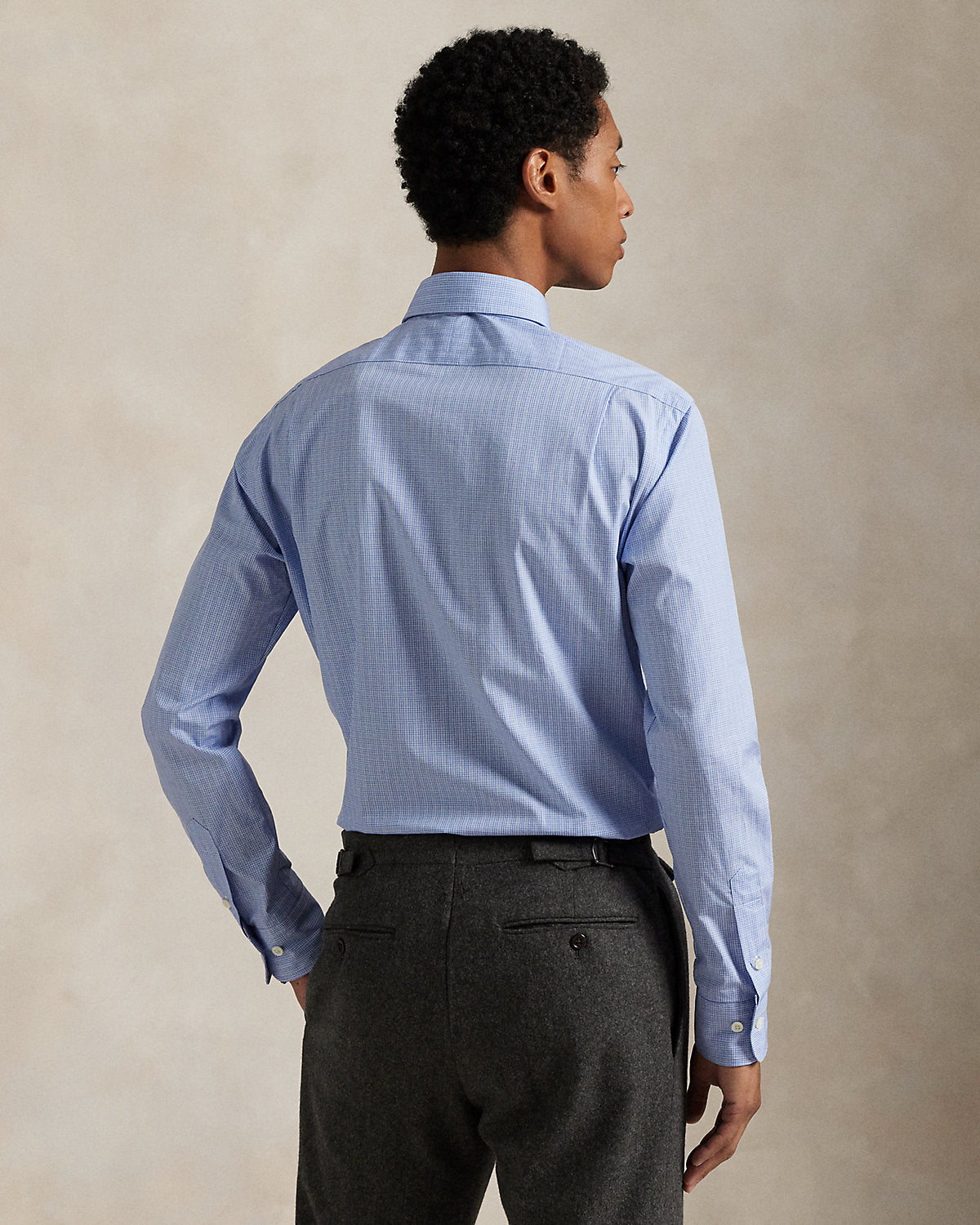 Ralph Lauren Custom Fit Plaid Poplin Shirt