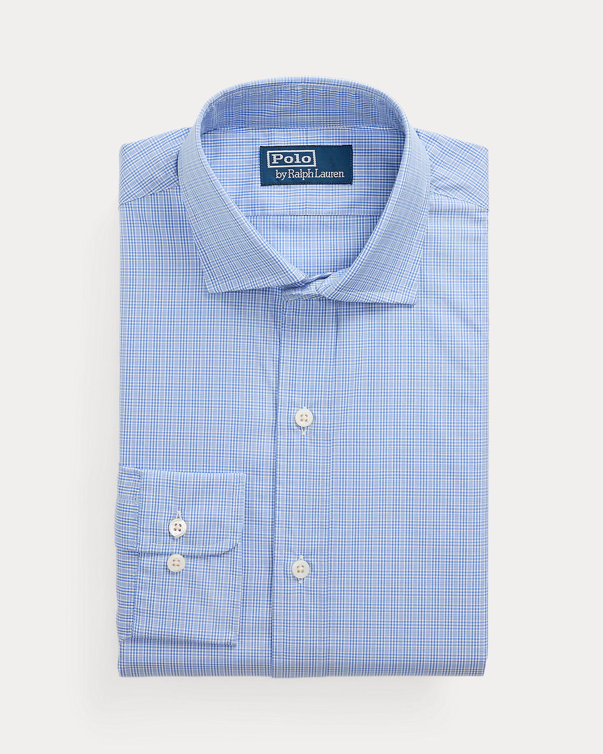 Ralph Lauren Custom Fit Plaid Poplin Shirt