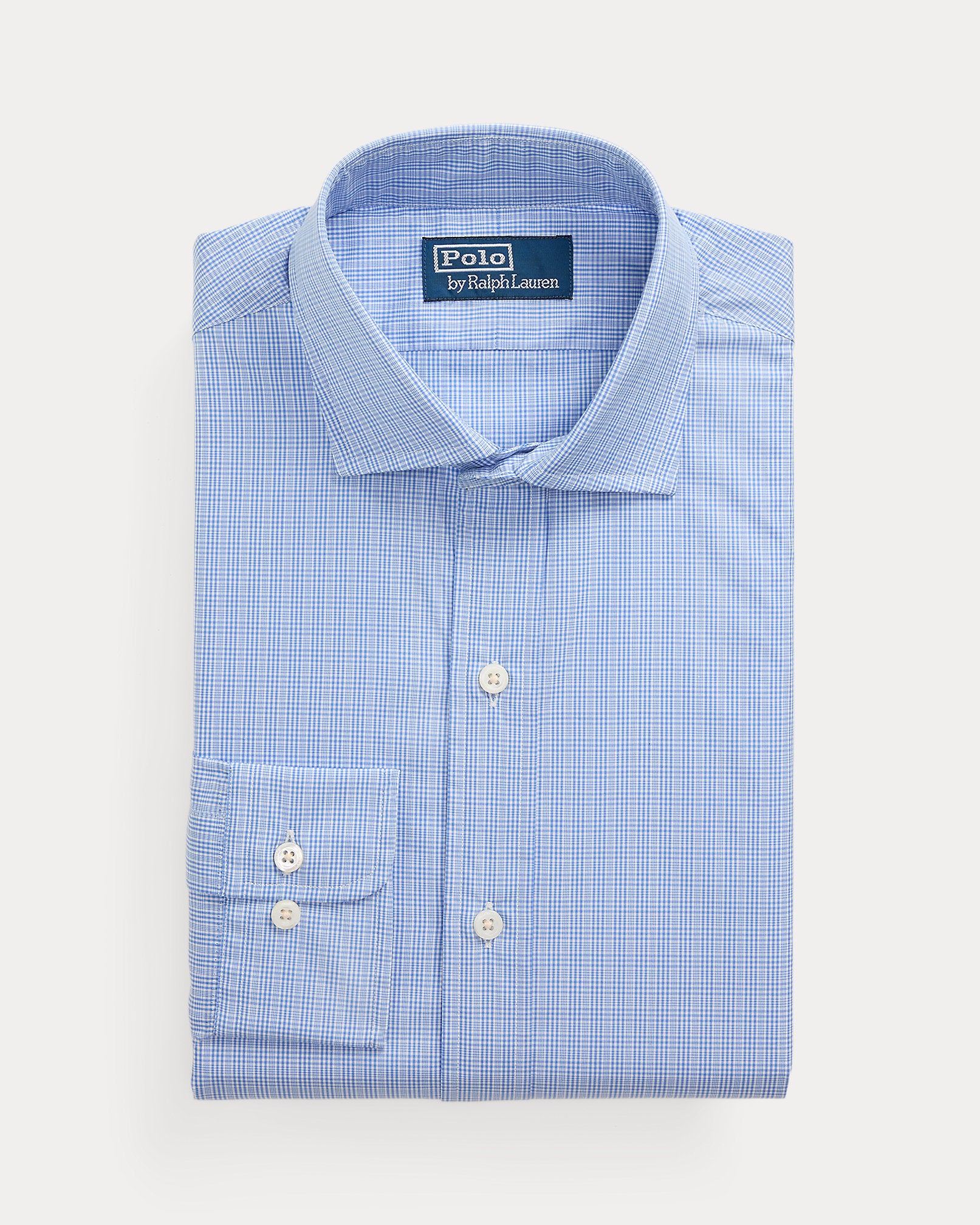 Ralph Lauren Custom Fit Plaid Poplin Shirt