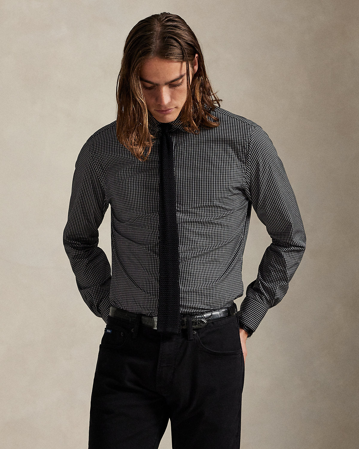 Ralph Lauren Custom Fit Plaid Poplin Shirt