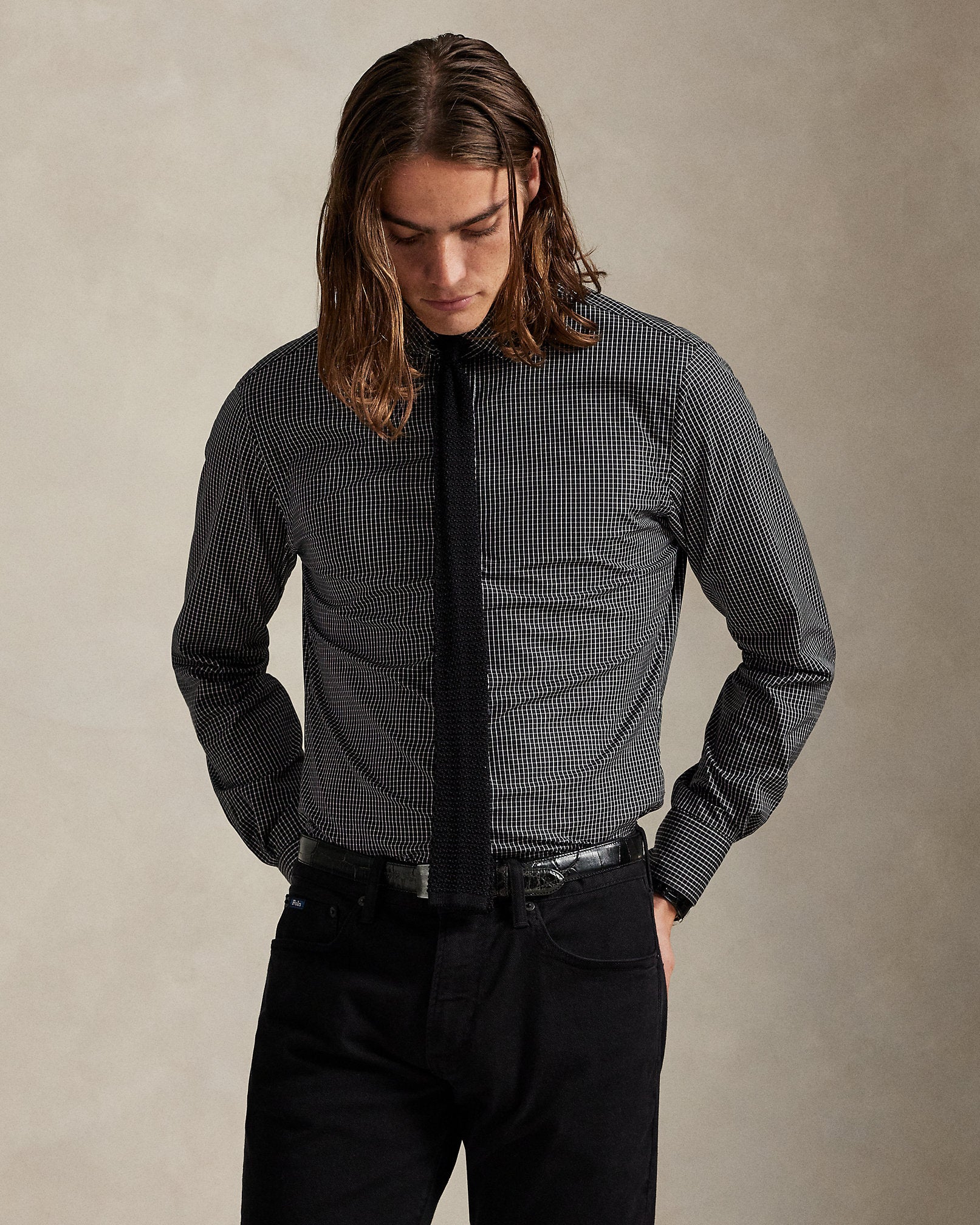 Ralph Lauren Custom Fit Plaid Poplin Shirt