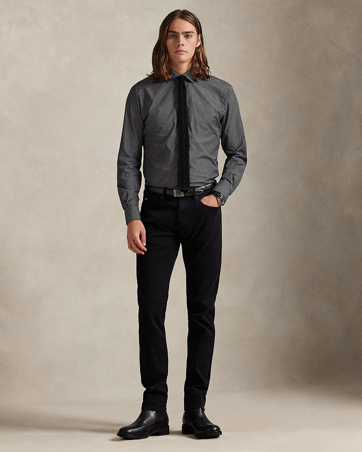 Ralph Lauren Custom Fit Plaid Poplin Shirt