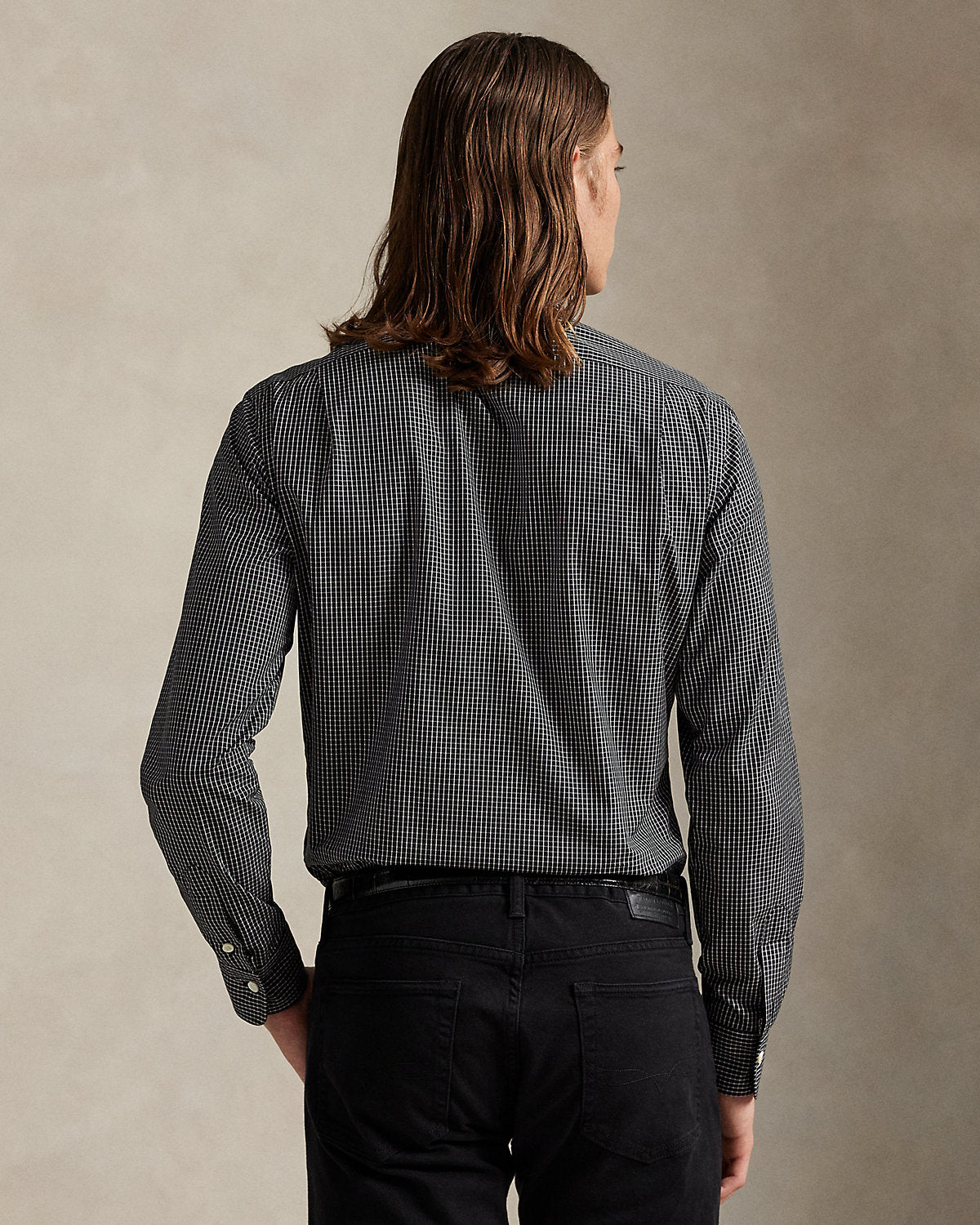 Ralph Lauren Custom Fit Plaid Poplin Shirt