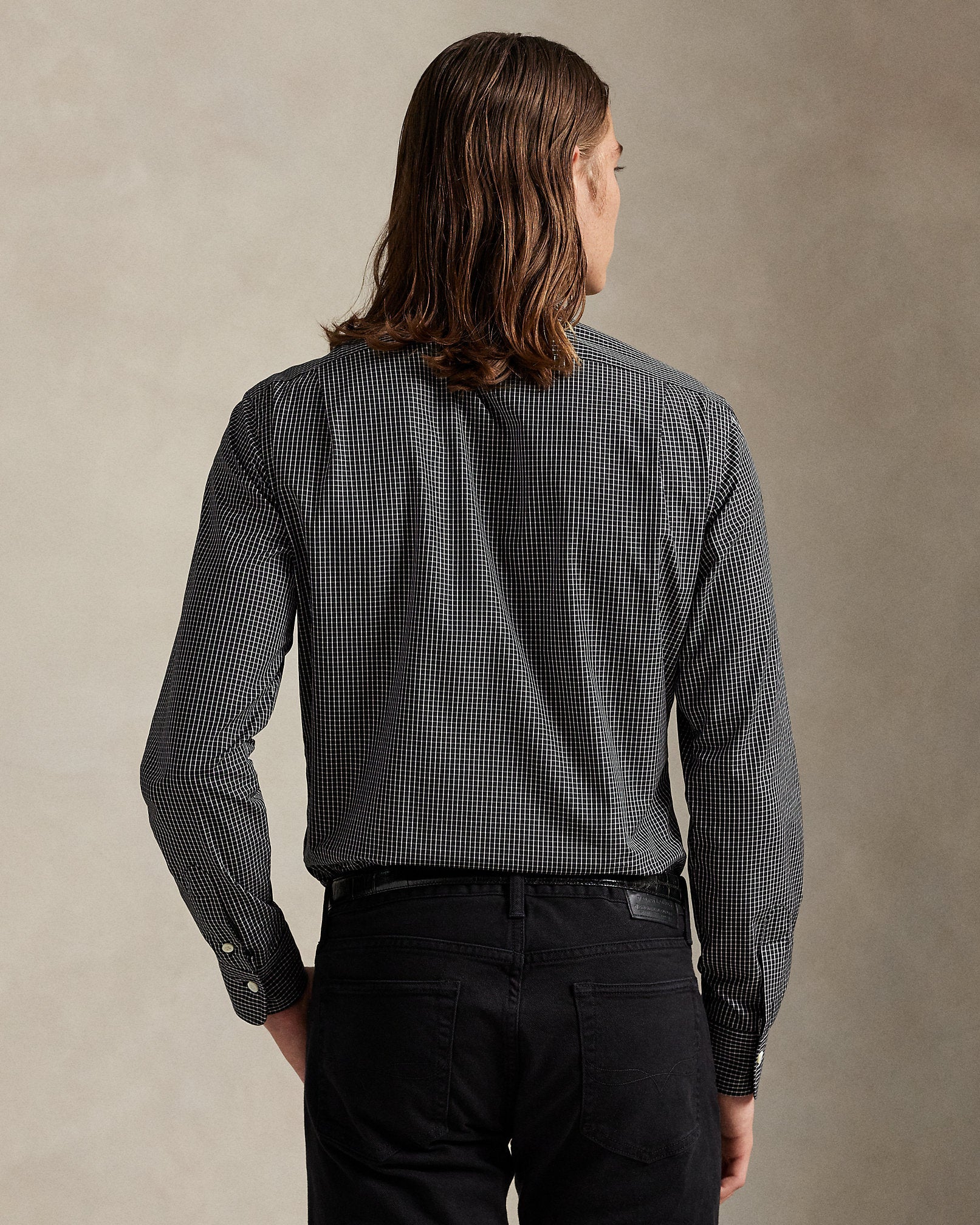 Ralph Lauren Custom Fit Plaid Poplin Shirt