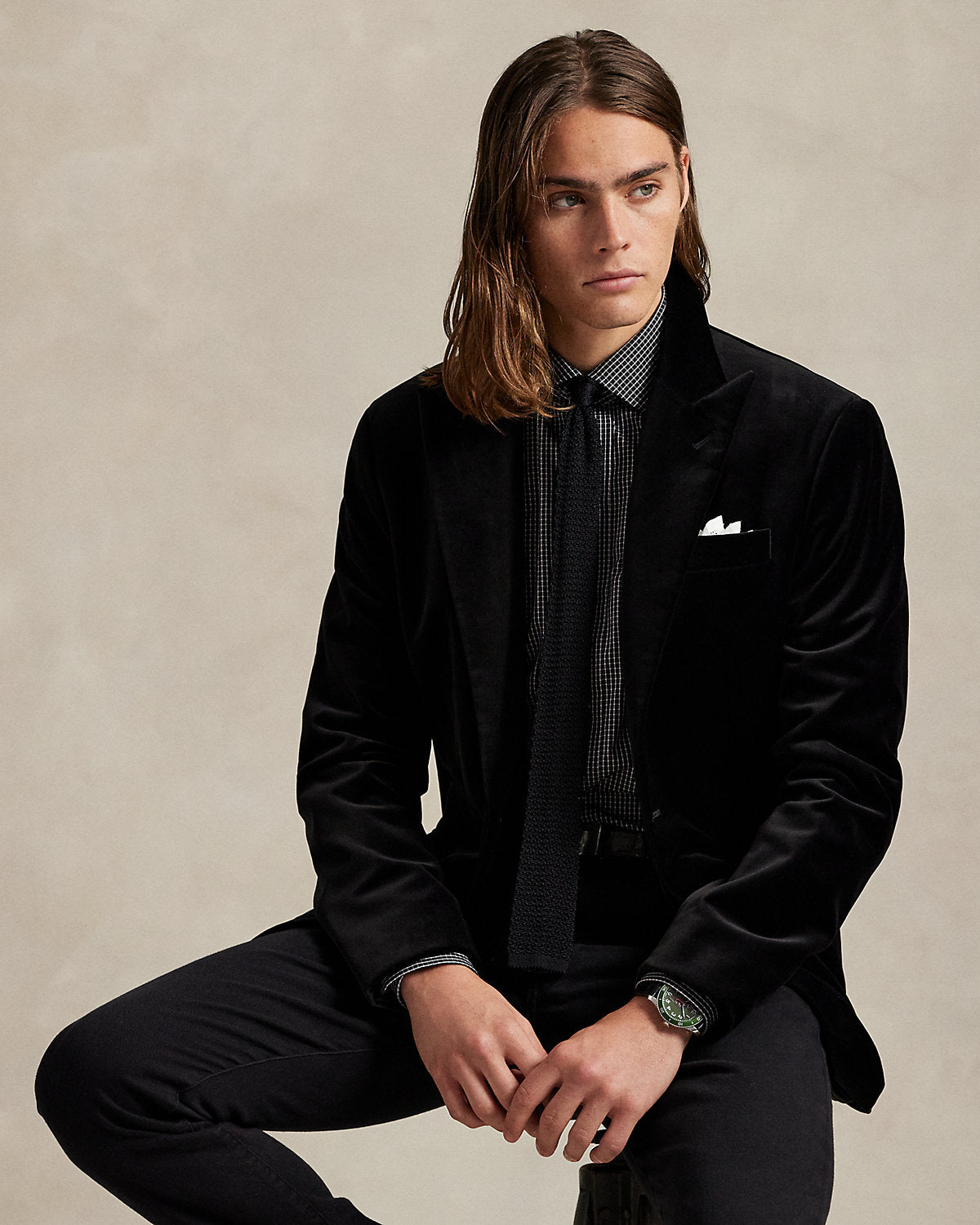 Ralph Lauren Custom Fit Plaid Poplin Shirt