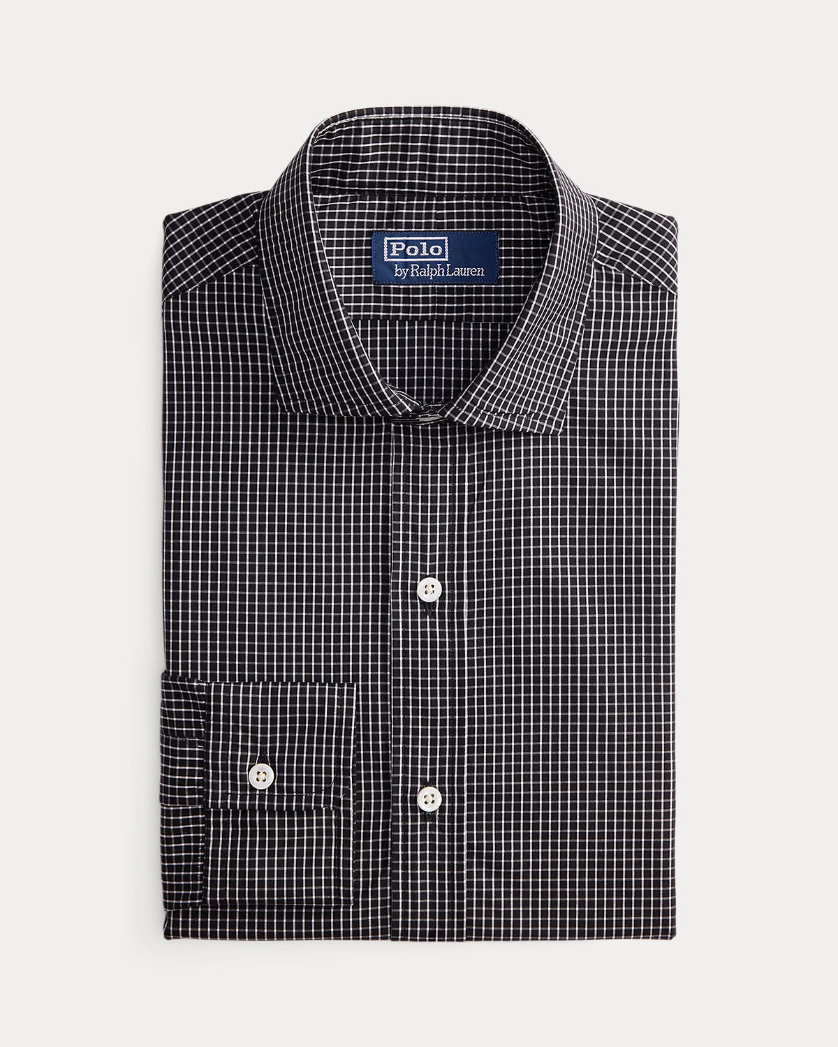 Ralph Lauren Custom Fit Plaid Poplin Shirt
