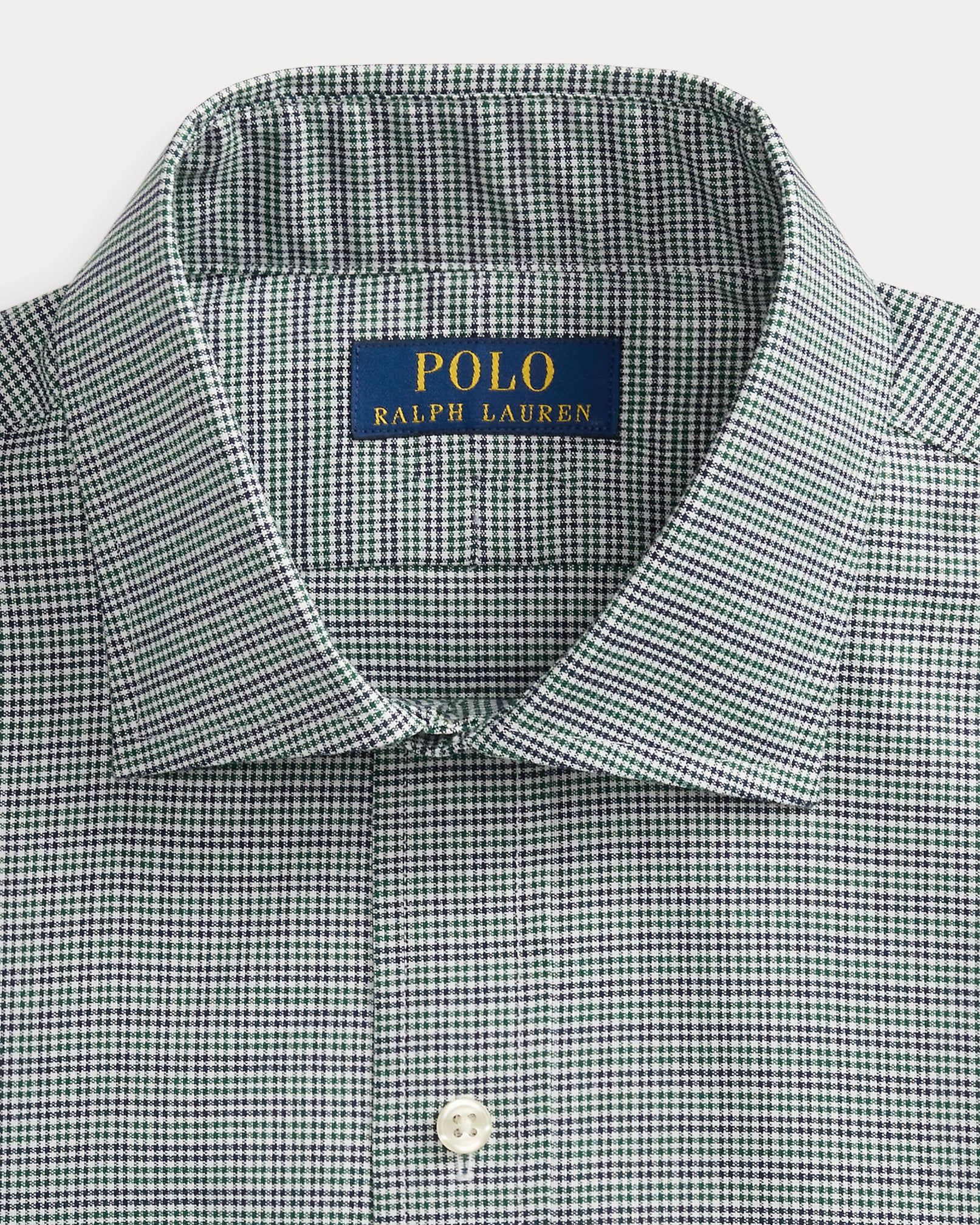 Ralph Lauren Regent Custom Fit Plaid Oxford Shirt