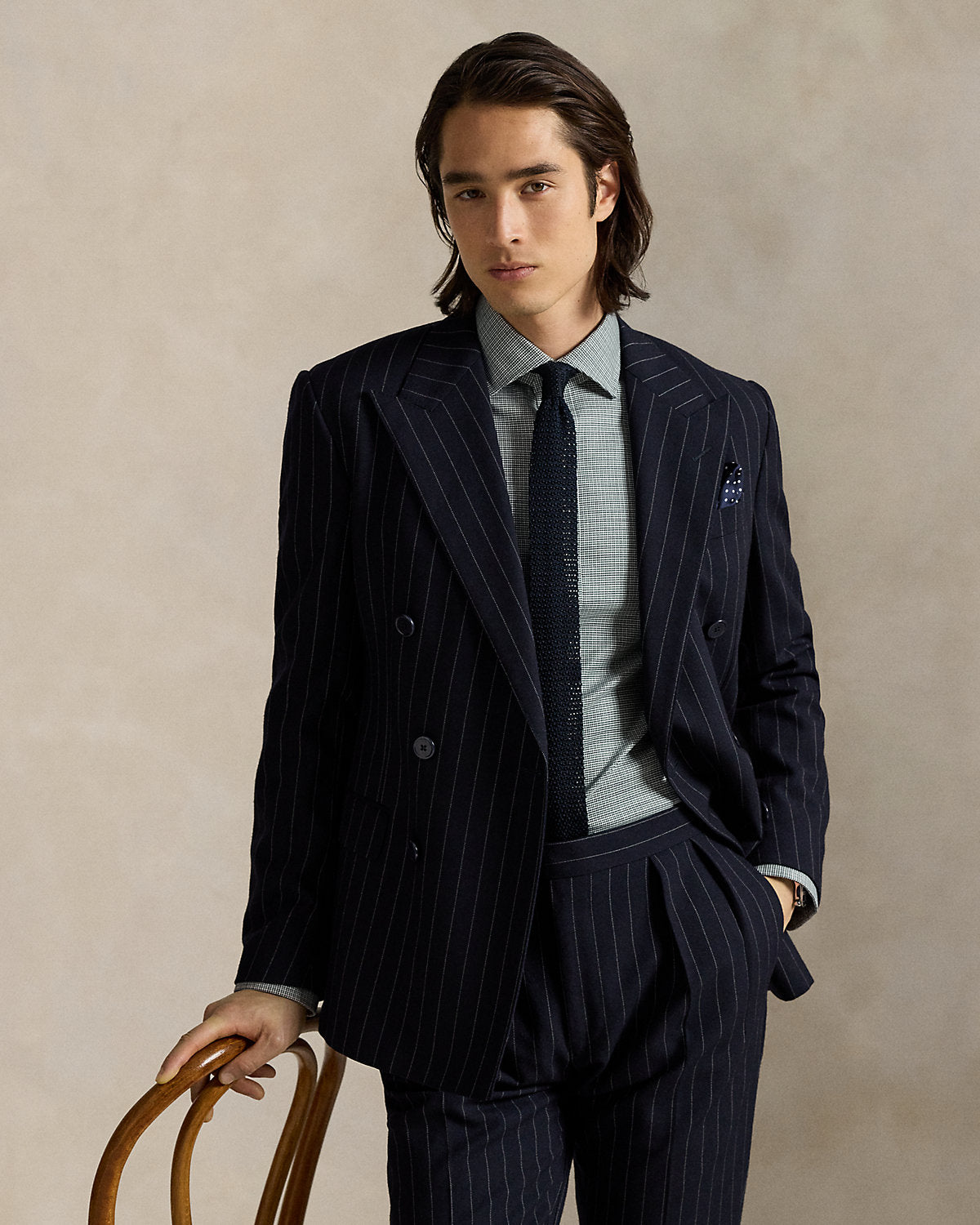 Ralph Lauren Regent Custom Fit Plaid Oxford Shirt