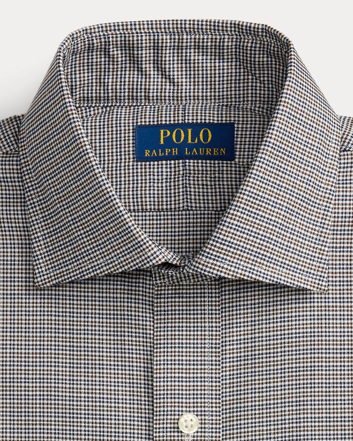 Ralph Lauren Regent Custom Fit Plaid Oxford Shirt