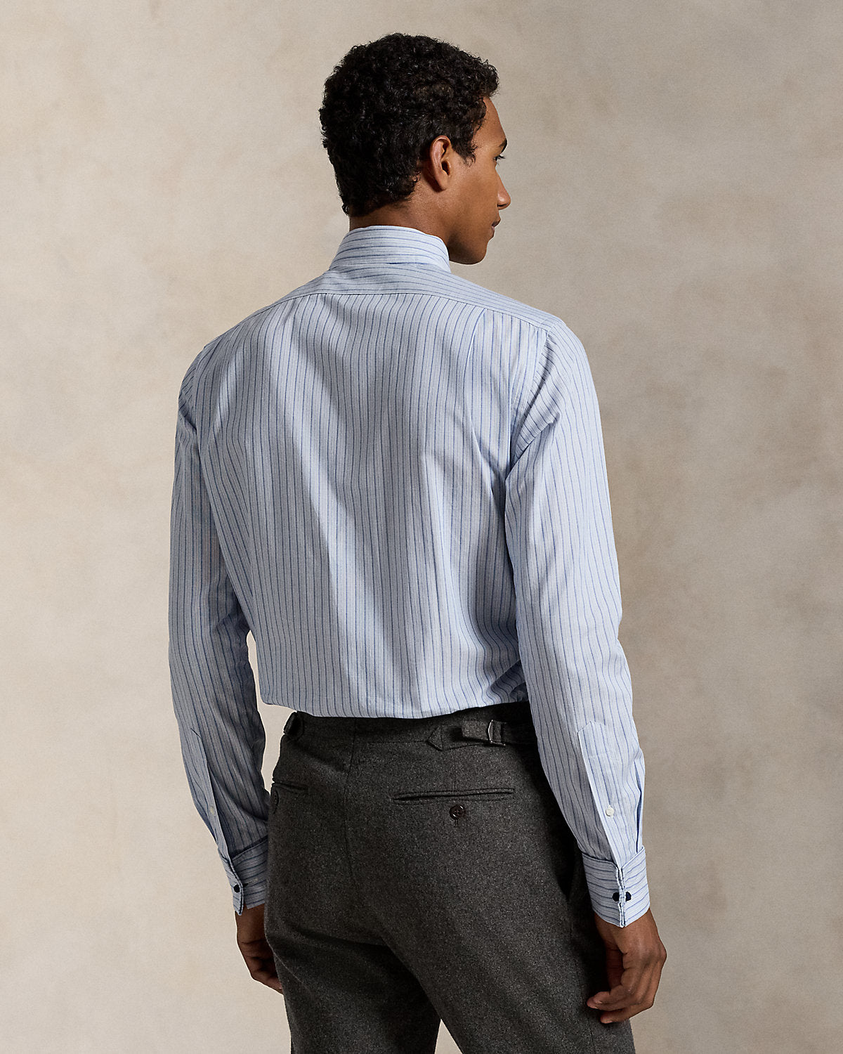 Ralph Lauren Custom Fit Striped French Cuff Shirt