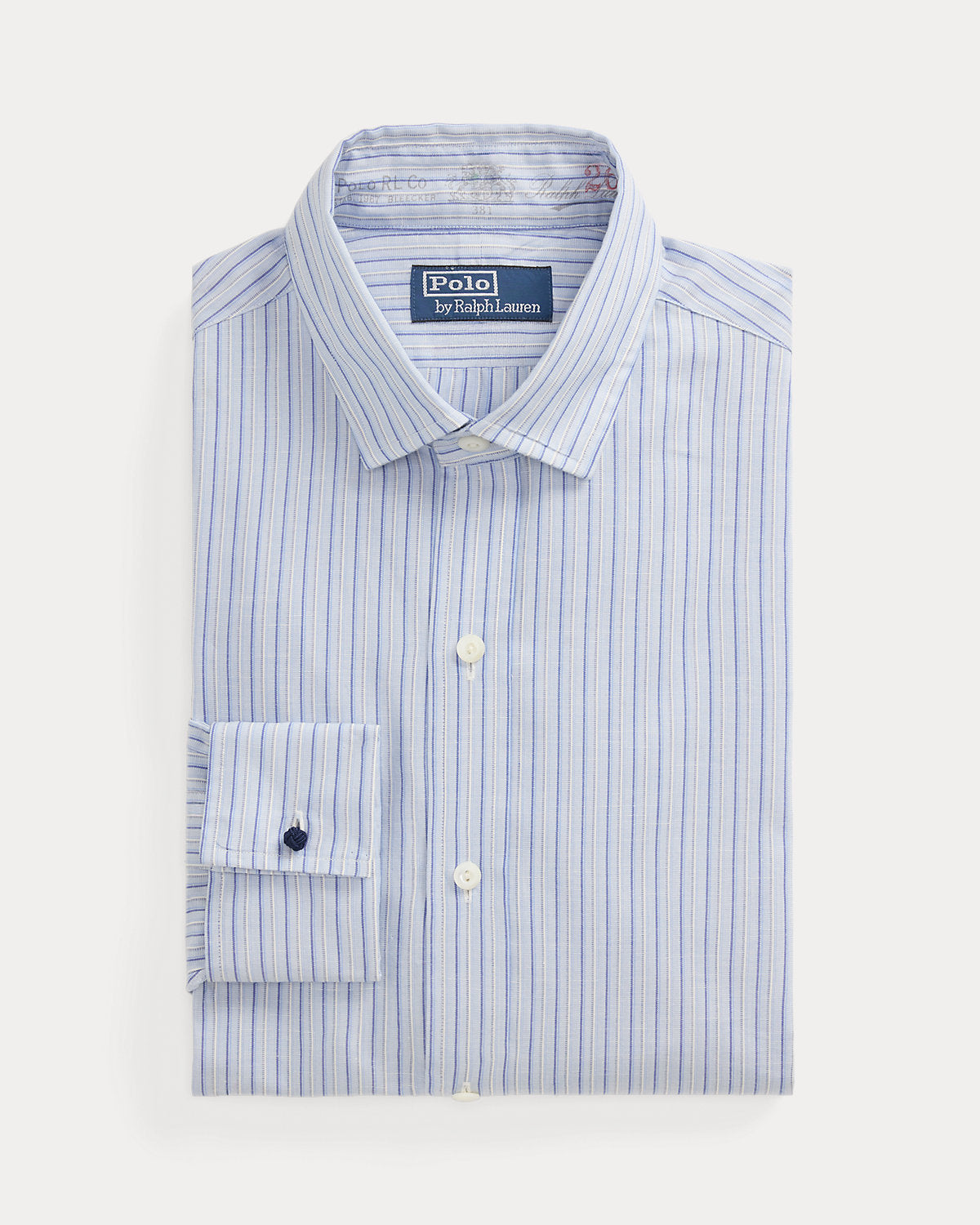 Ralph Lauren Custom Fit Striped French Cuff Shirt