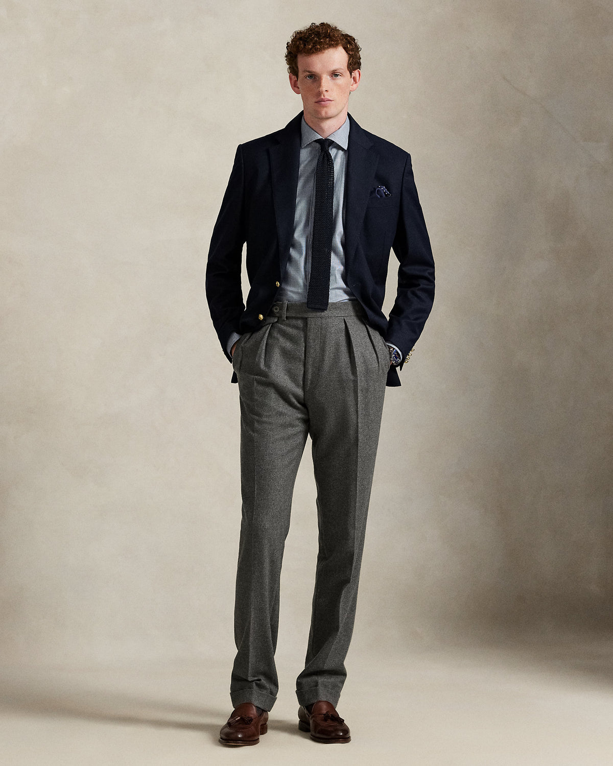 Ralph Lauren Custom Fit Plaid Twill Shirt