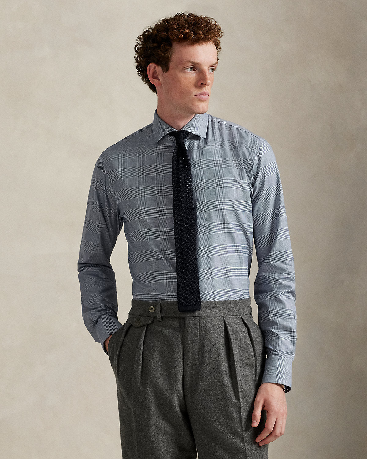 Ralph Lauren Custom Fit Plaid Twill Shirt