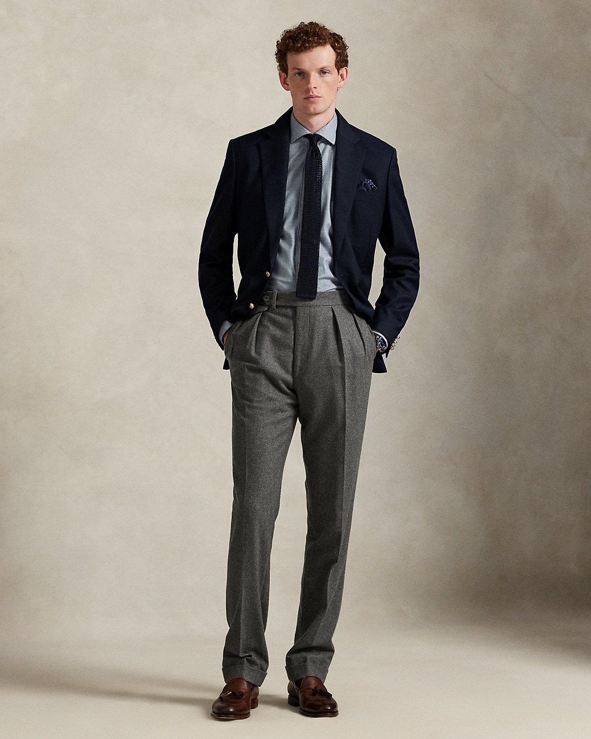 Ralph Lauren Custom Fit Plaid Twill Shirt