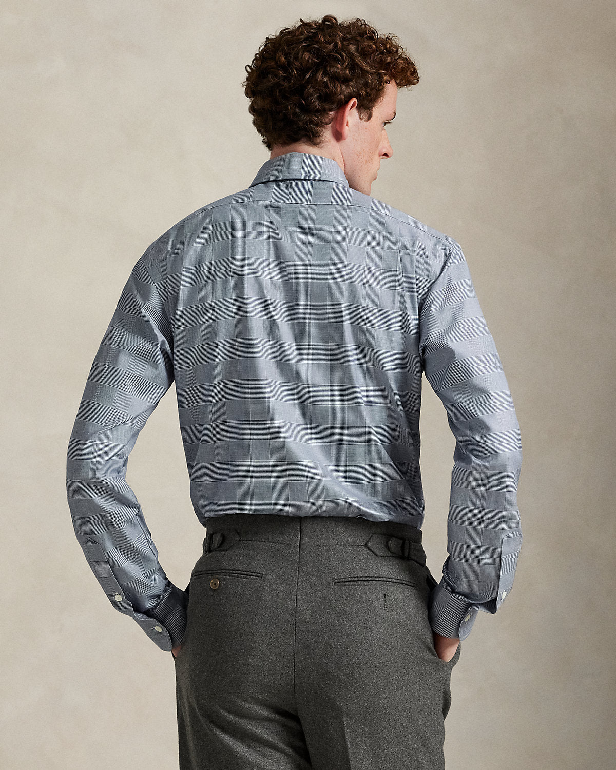 Ralph Lauren Custom Fit Plaid Twill Shirt