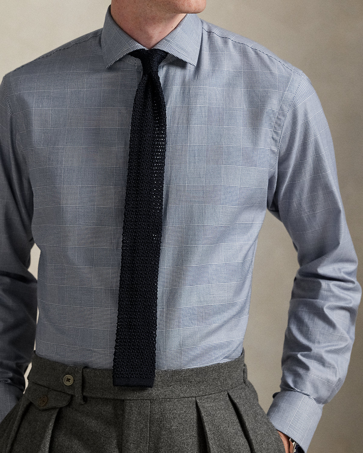 Ralph Lauren Custom Fit Plaid Twill Shirt