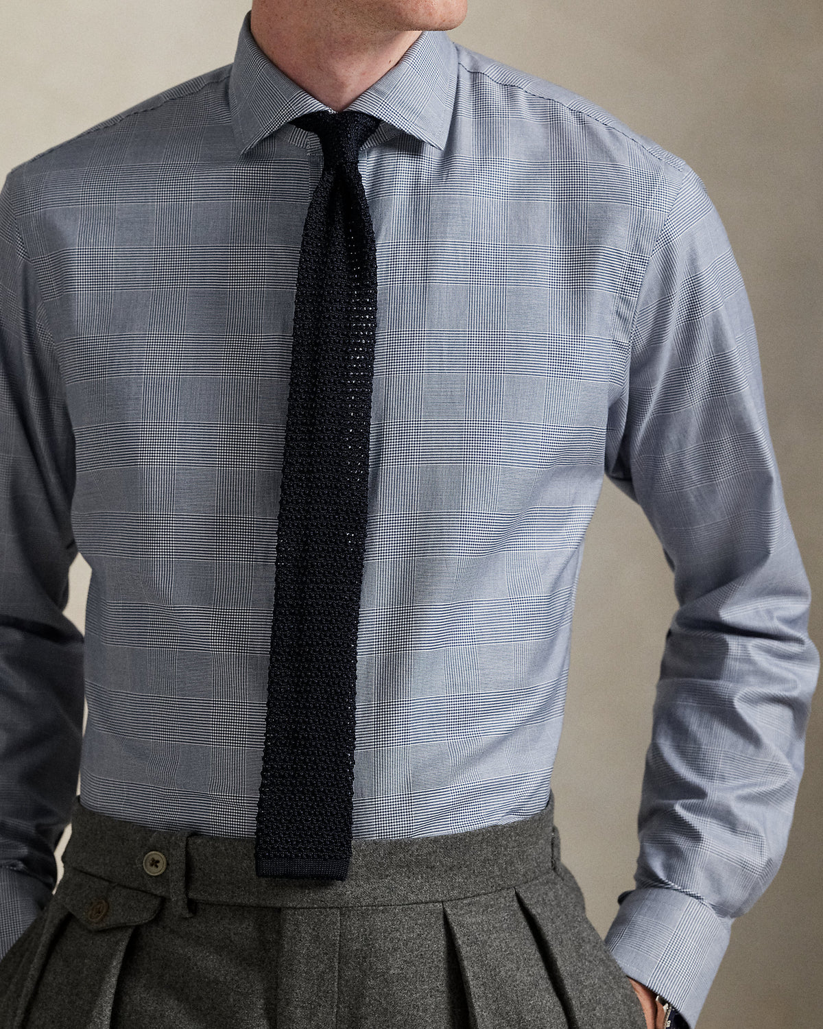 Ralph Lauren Custom Fit Plaid Twill Shirt