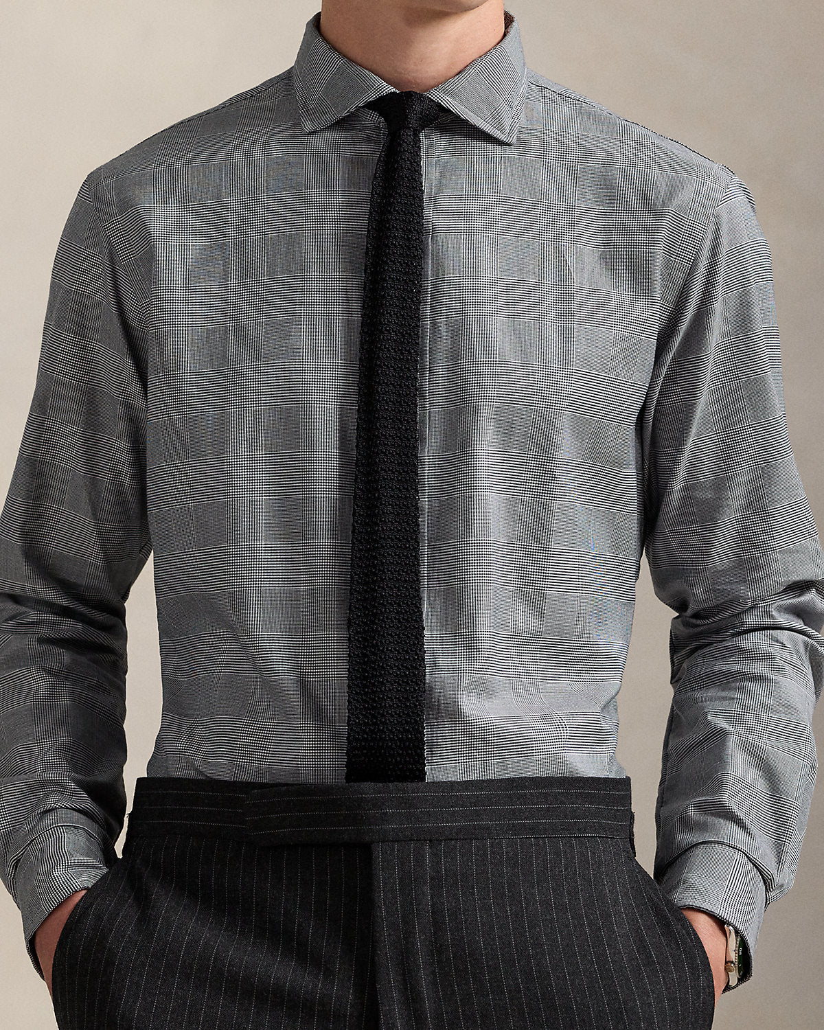 Ralph Lauren Custom Fit Plaid Twill Shirt