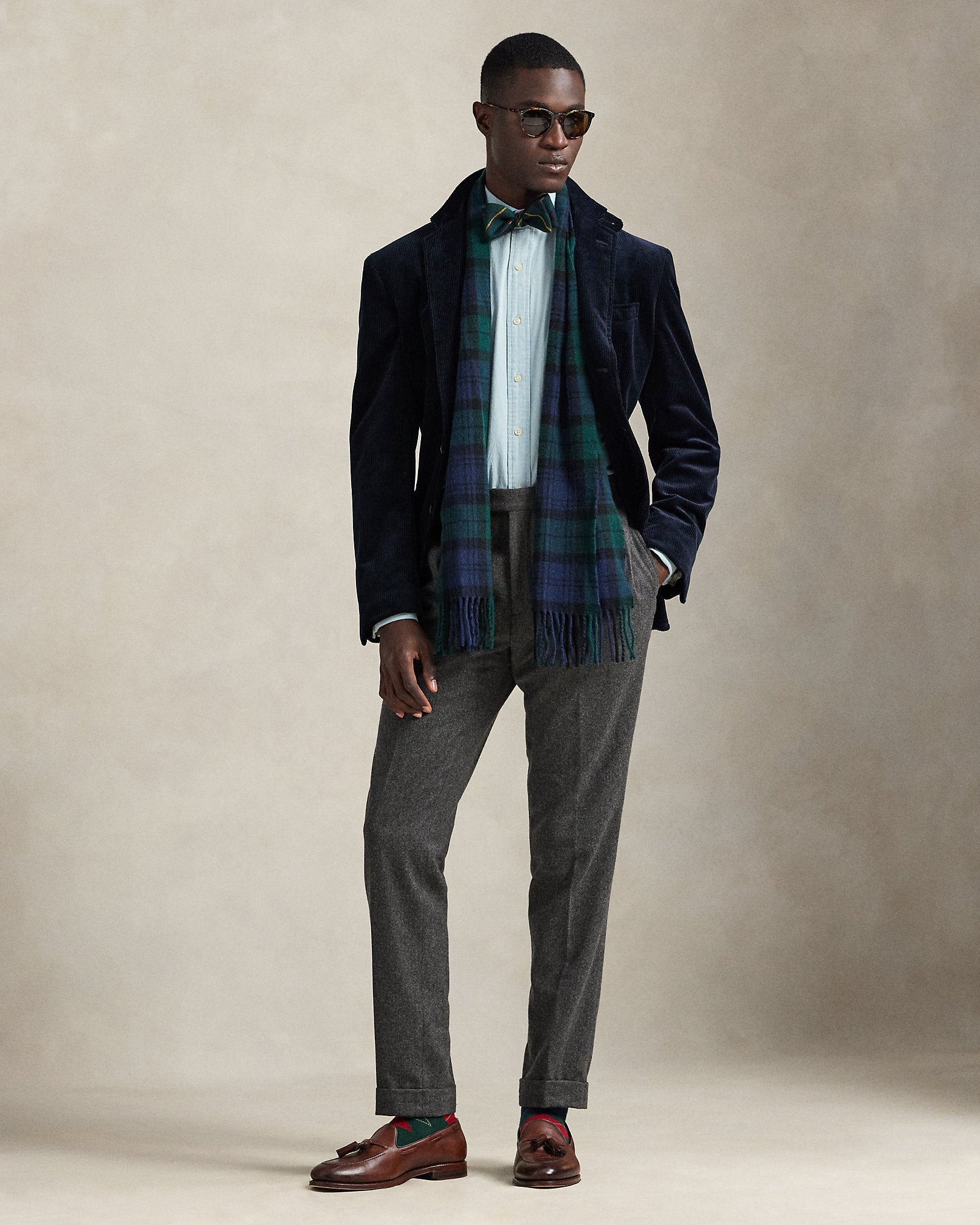 Ralph Lauren Custom Fit Chambray French Cuff Shirt