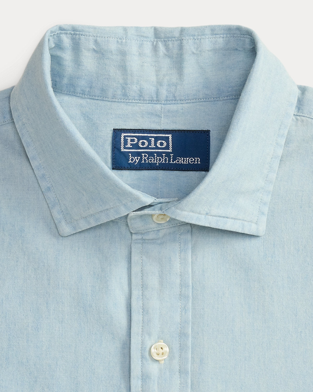 Ralph Lauren Custom Fit Chambray French Cuff Shirt