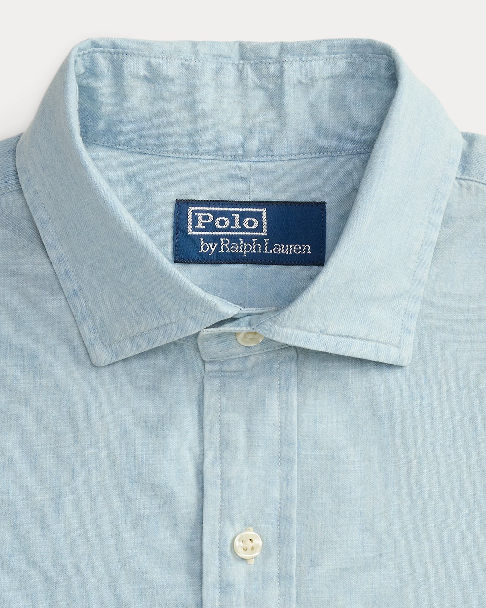 Ralph Lauren Custom Fit Chambray French Cuff Shirt